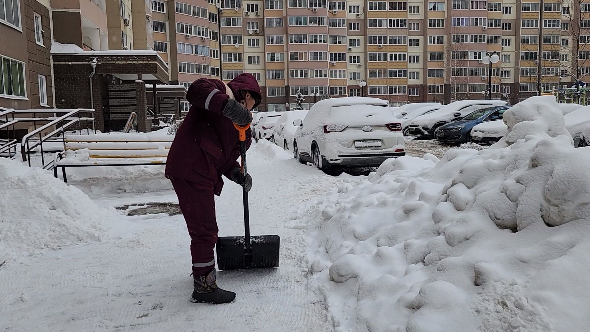 внииссок, одинцово, благоустройство, дворник,