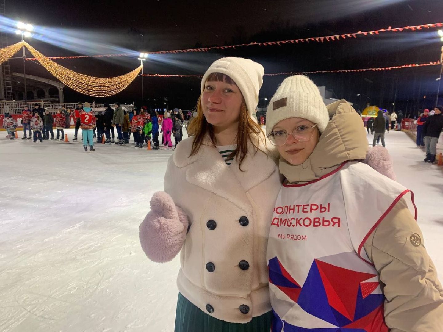 центральный парк, наро-фоминск, день студента, каток в парке, зима в подмосковье,