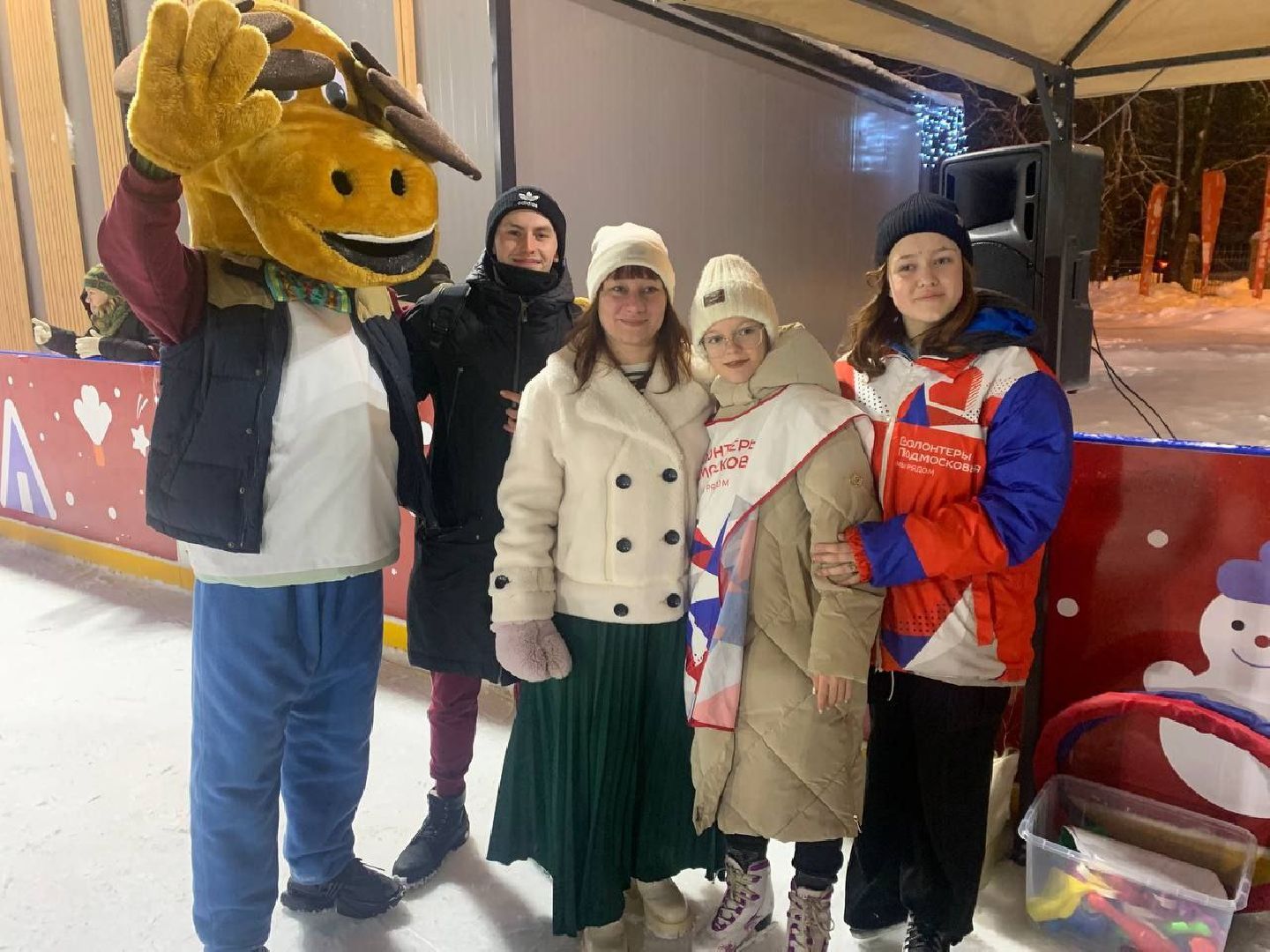 центральный парк, наро-фоминск, день студента, каток в парке, зима в подмосковье,