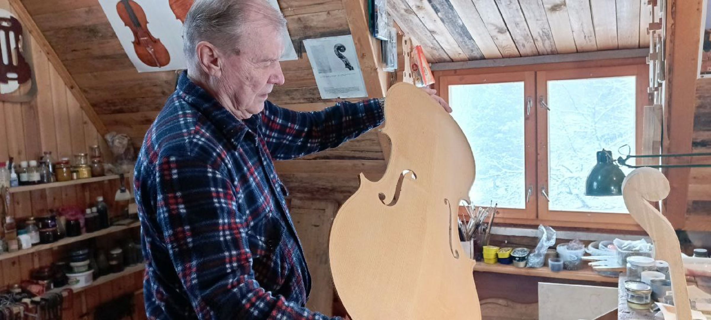 Дмитров, Деденево, Скрипичный мастер Андрей Зубенко,