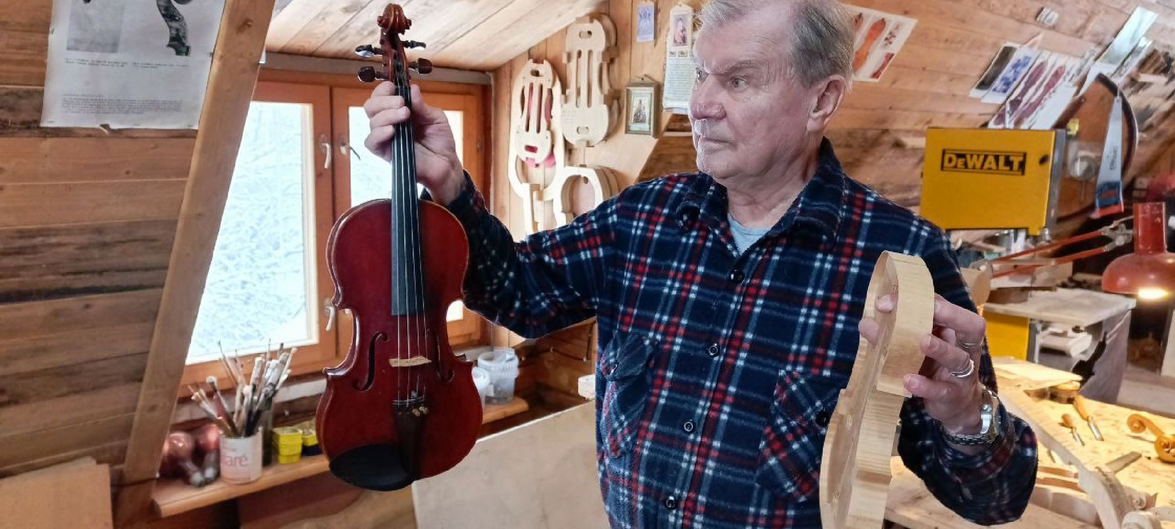 Дмитров, Деденево, Скрипичный мастер Андрей Зубенко,