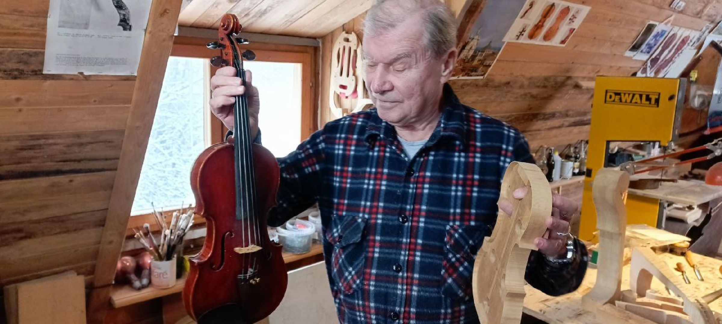 Дмитров, Деденево, Скрипичный мастер Андрей Зубенко,