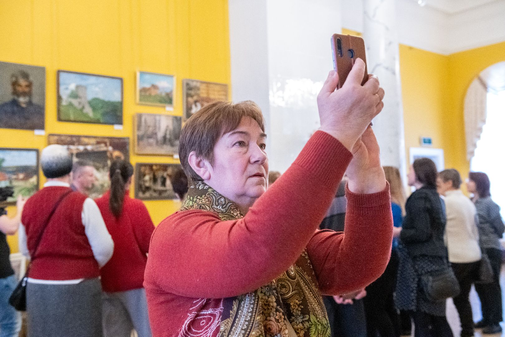 лыткарино, культура, выставка, картины, художники россии,