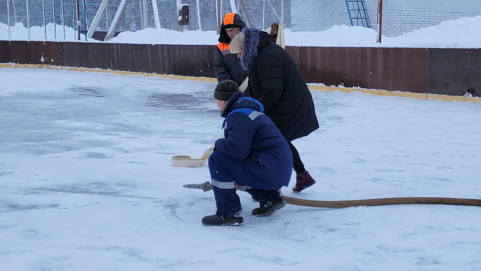 волоколамск, жкх, каток, деревня, зимней сезон, коньки,