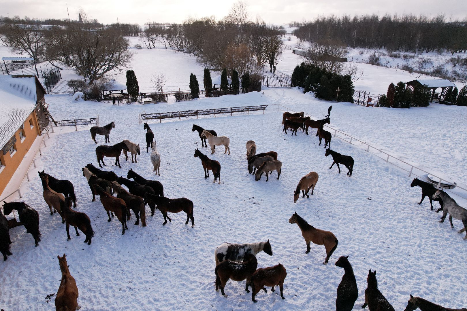 видео с коптера, можайск, туризм,