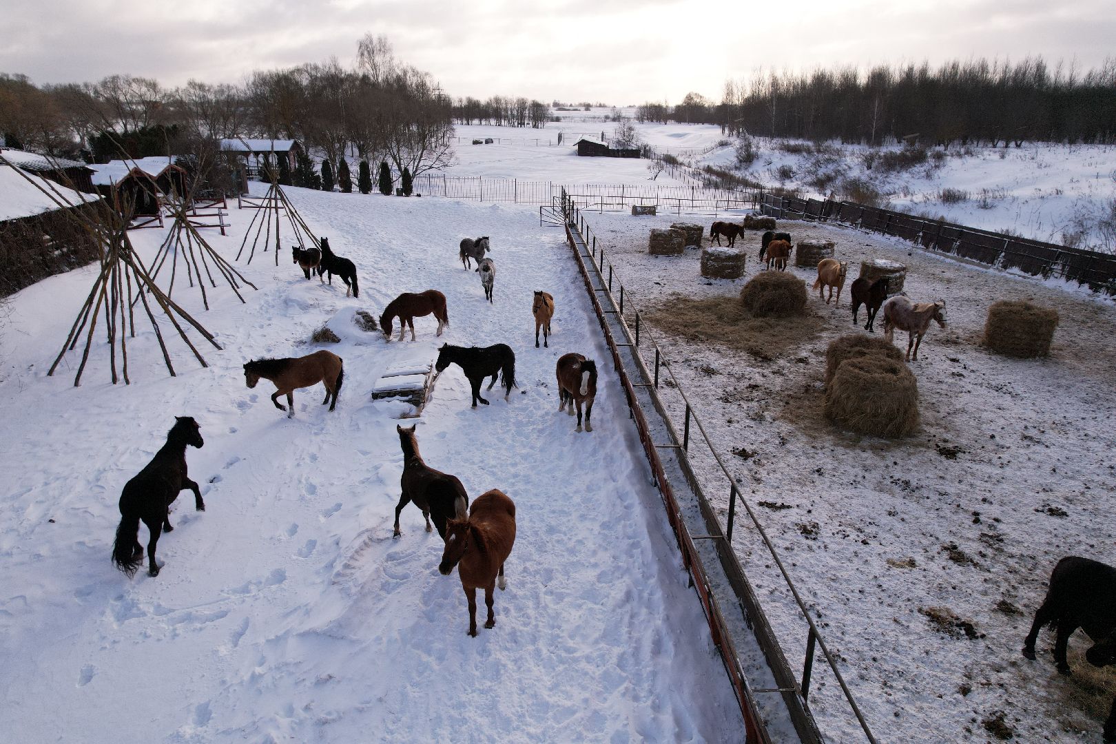 видео с коптера, можайск, туризм,