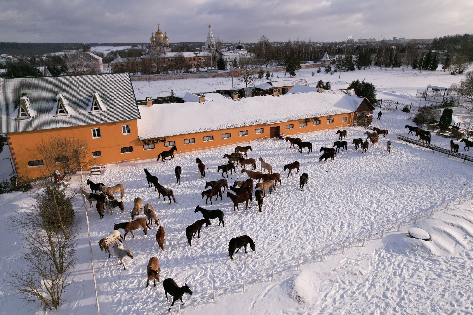 видео с коптера, можайск, туризм,