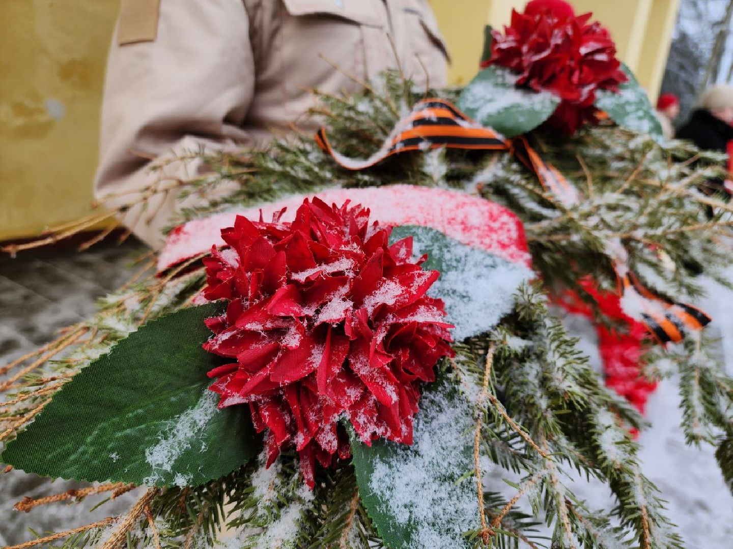 можайск, можайский городской округ, подмосковье, вахта памяти, освобождение поселка, немецко-фашистские захватчики, советская армия, митинг, памятное мероприятие,