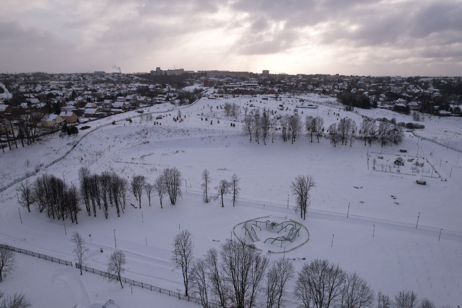 видео с коптера, можайск, спорт, парк,