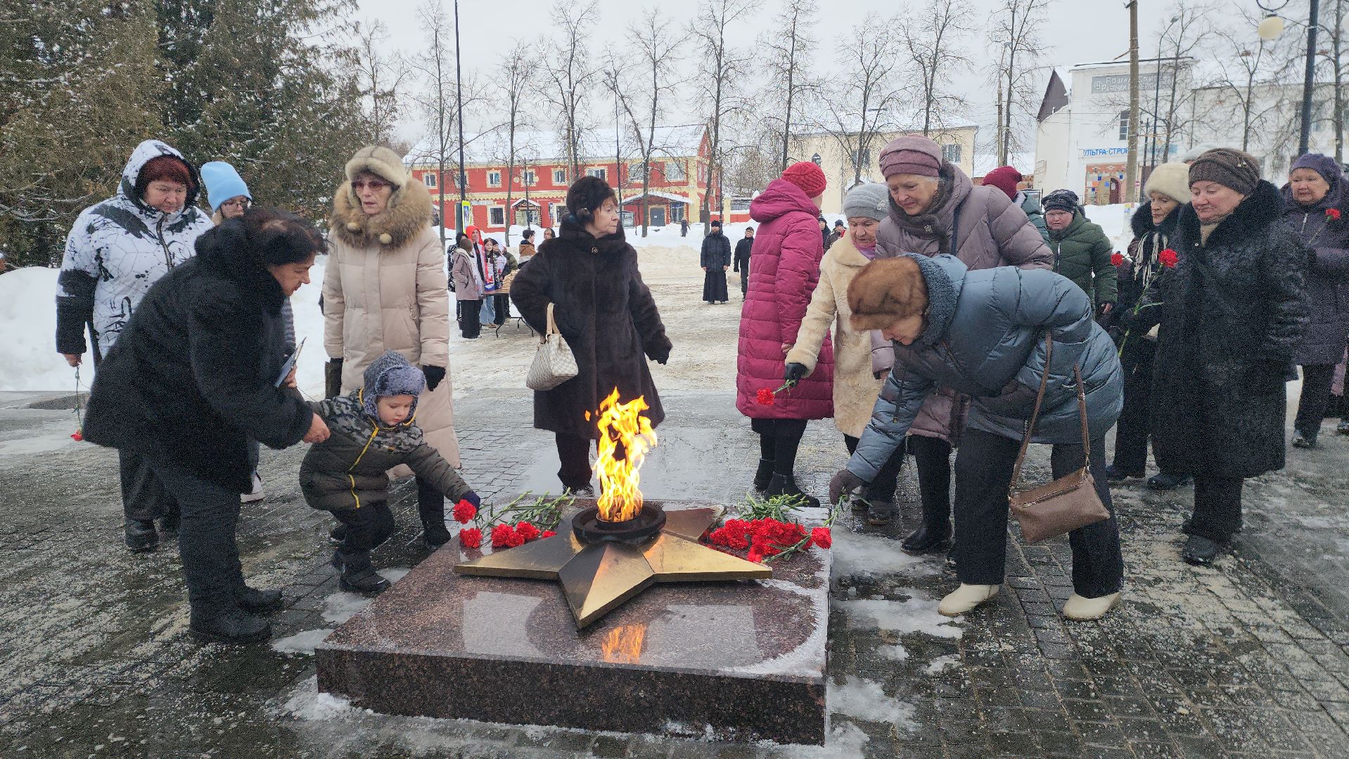 шатура, рошаль, блокада ленинграда, пайка хлеба, митинг, память,