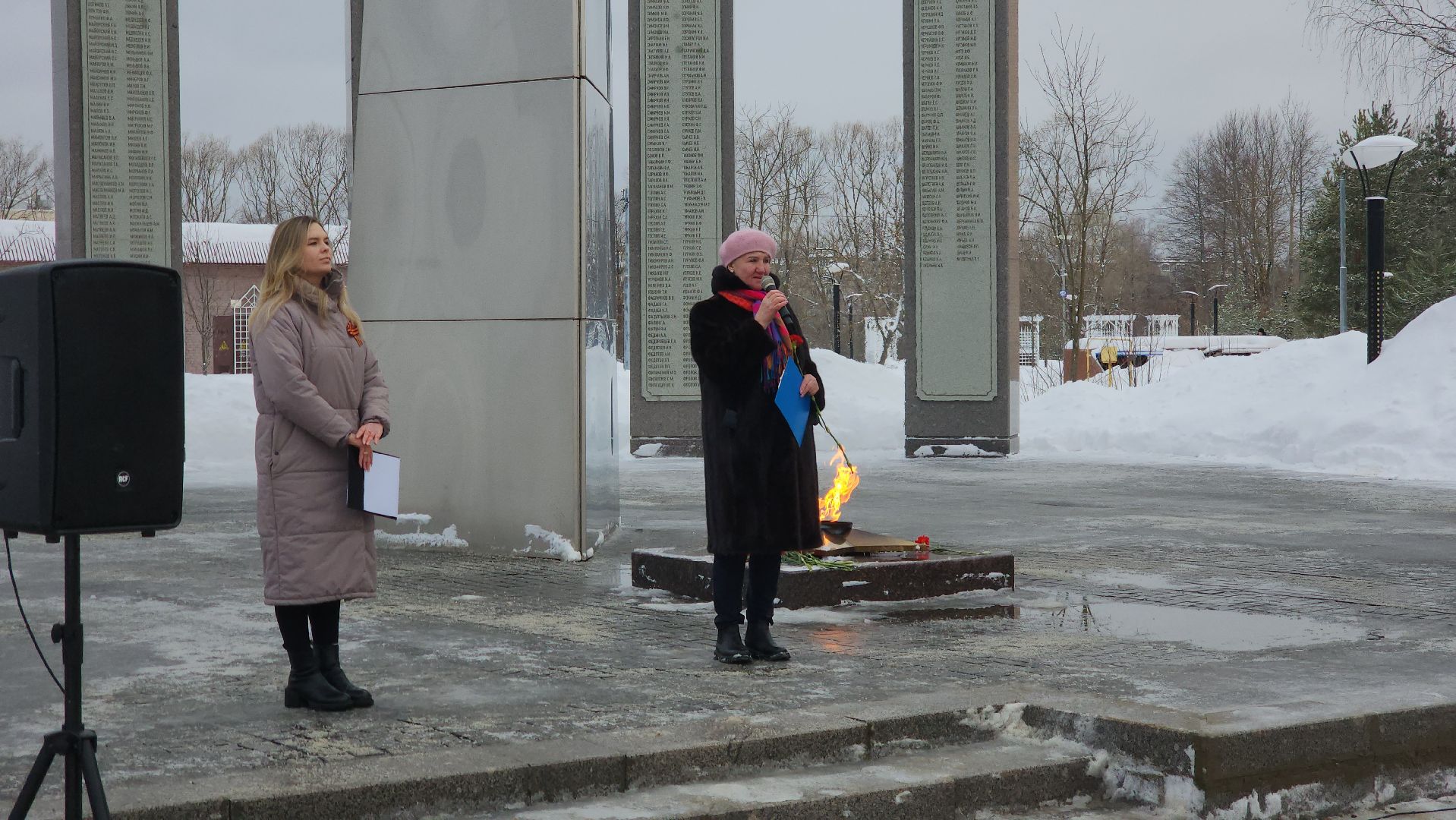 шатура, рошаль, блокада ленинграда, пайка хлеба, митинг, память,
