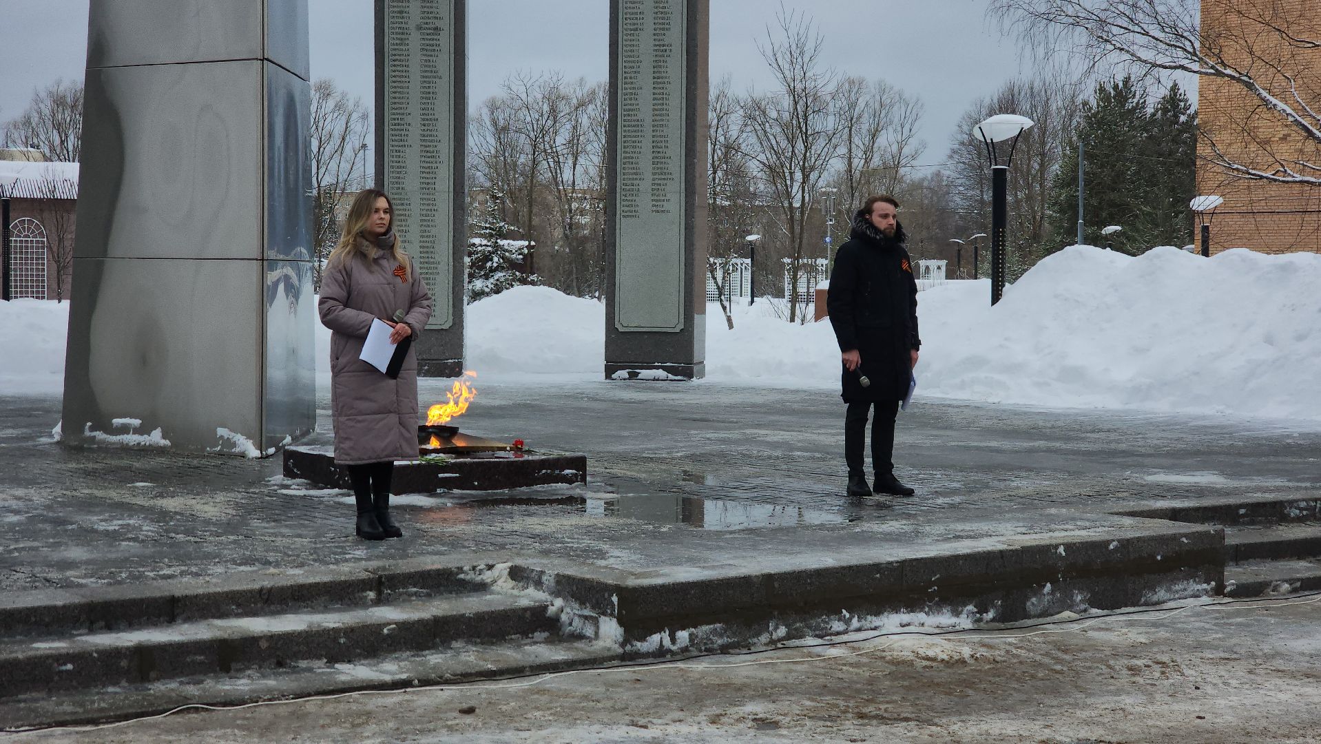 шатура, рошаль, блокада ленинграда, пайка хлеба, митинг, память,