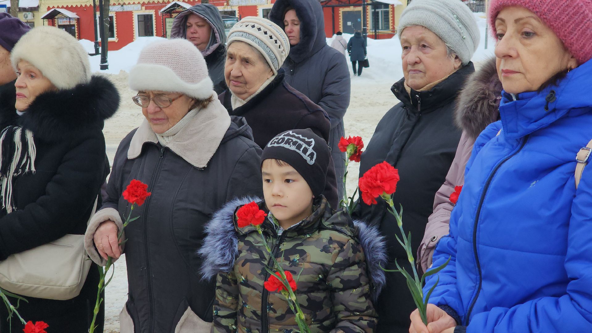 шатура, рошаль, блокада ленинграда, пайка хлеба, митинг, память,