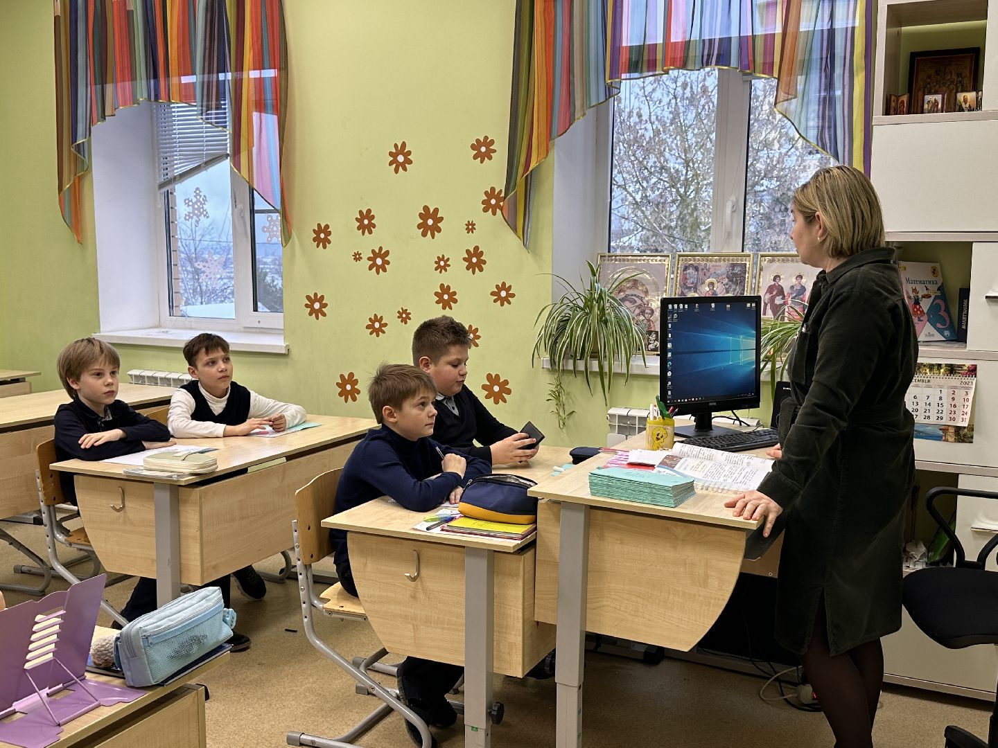 Одинцово, Православная школа, Знаменская школа,