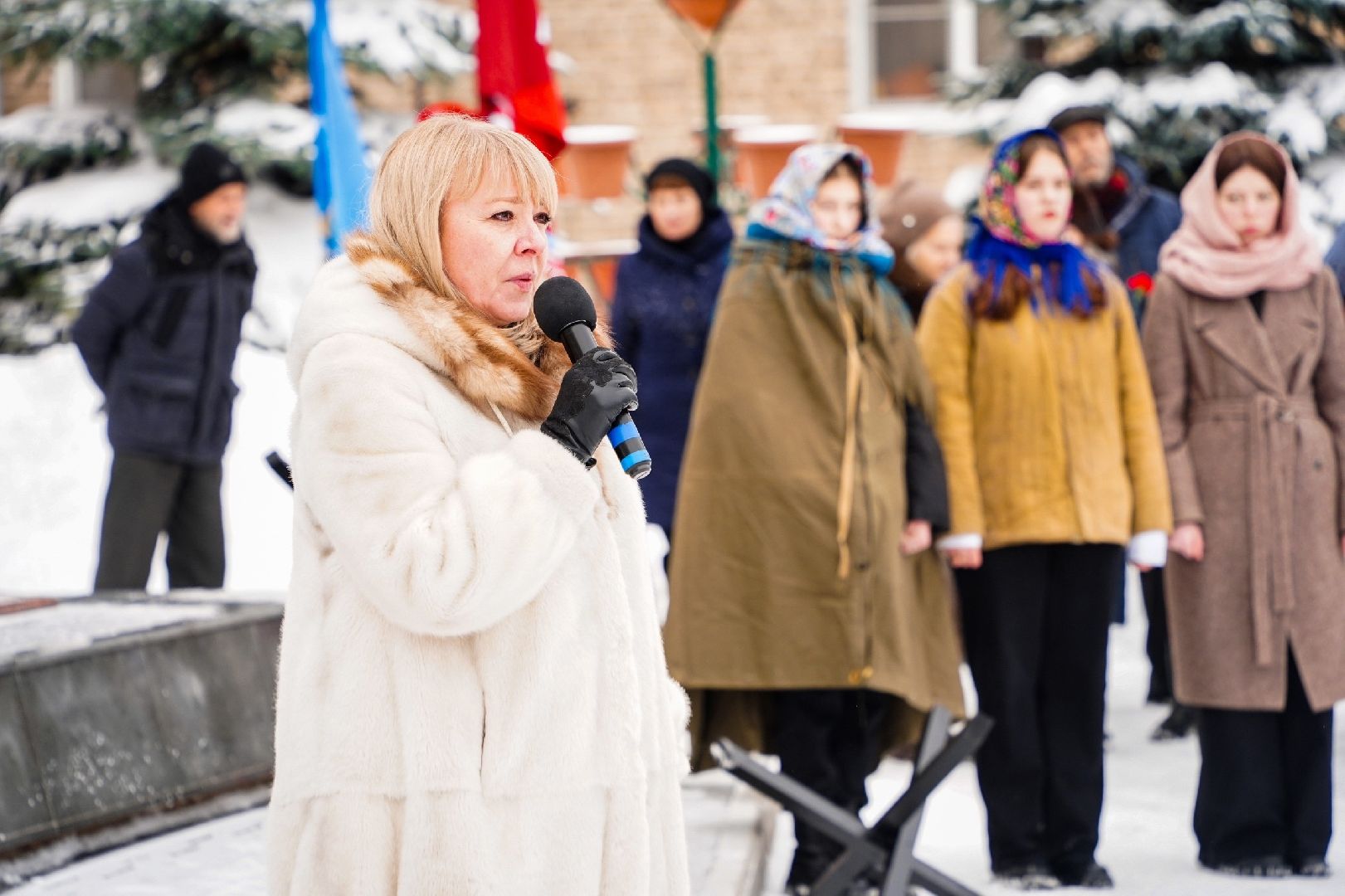 Шатура, День снятия блокады Ленинграда, блокадный хлеб, Митинг, день воинской славы,