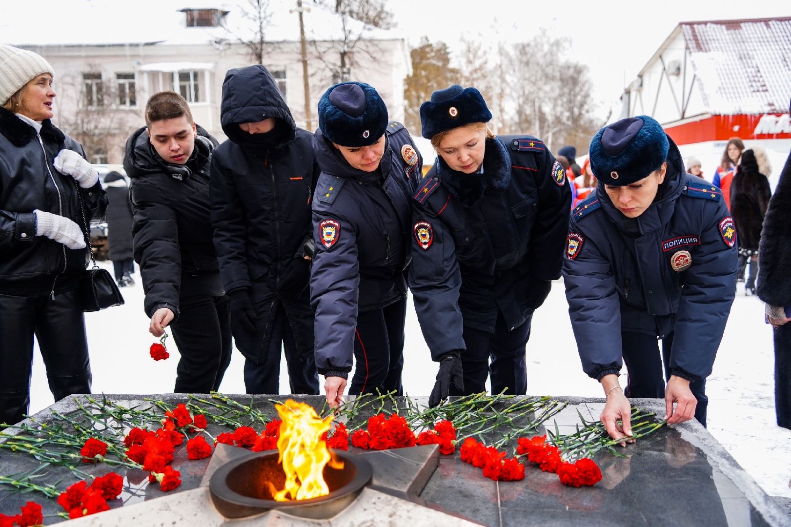 Шатура, День снятия блокады Ленинграда, блокадный хлеб, Митинг, день воинской славы,