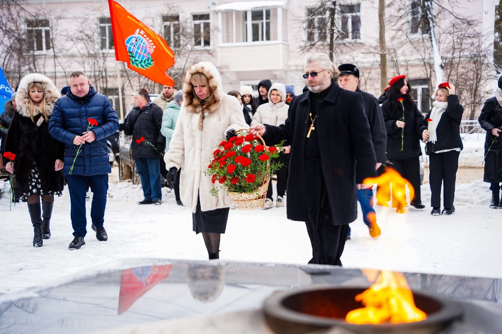 Шатура, День снятия блокады Ленинграда, блокадный хлеб, Митинг, день воинской славы,
