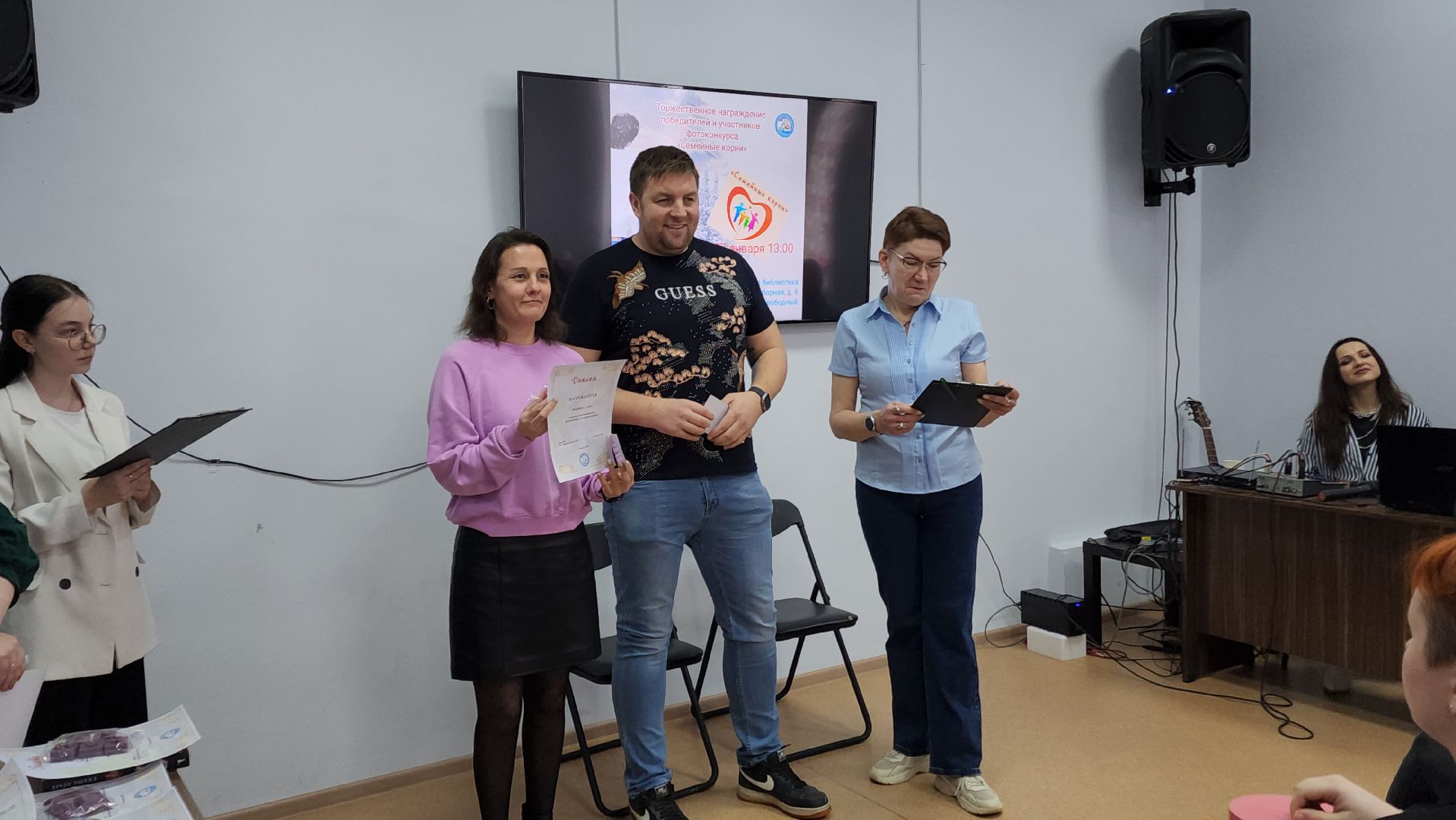 волоколамск, артисты, конкурс, библиотека, библиотекарь, семейные ценности, семьи,