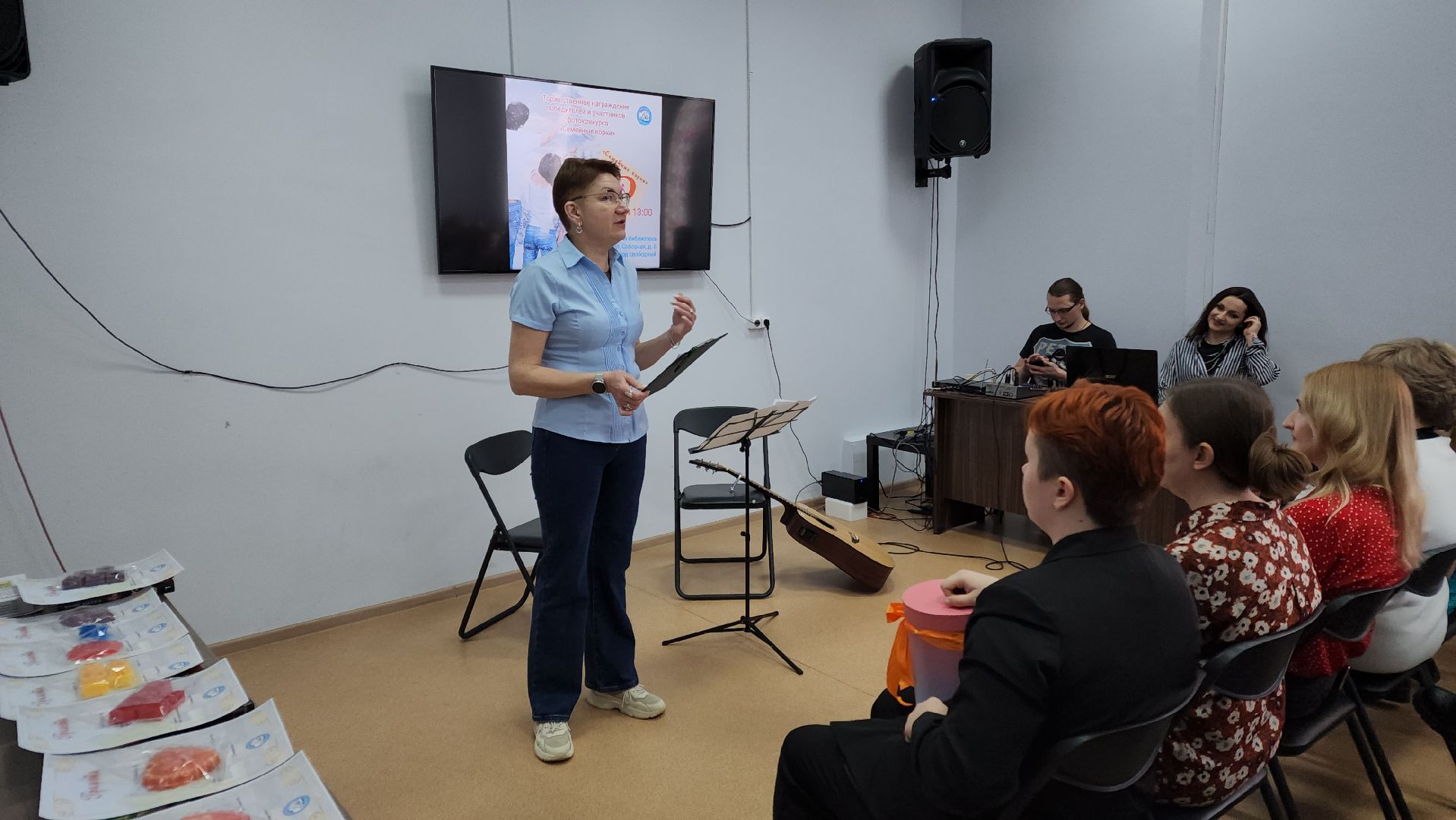 волоколамск, артисты, конкурс, библиотека, библиотекарь, семейные ценности, семьи,