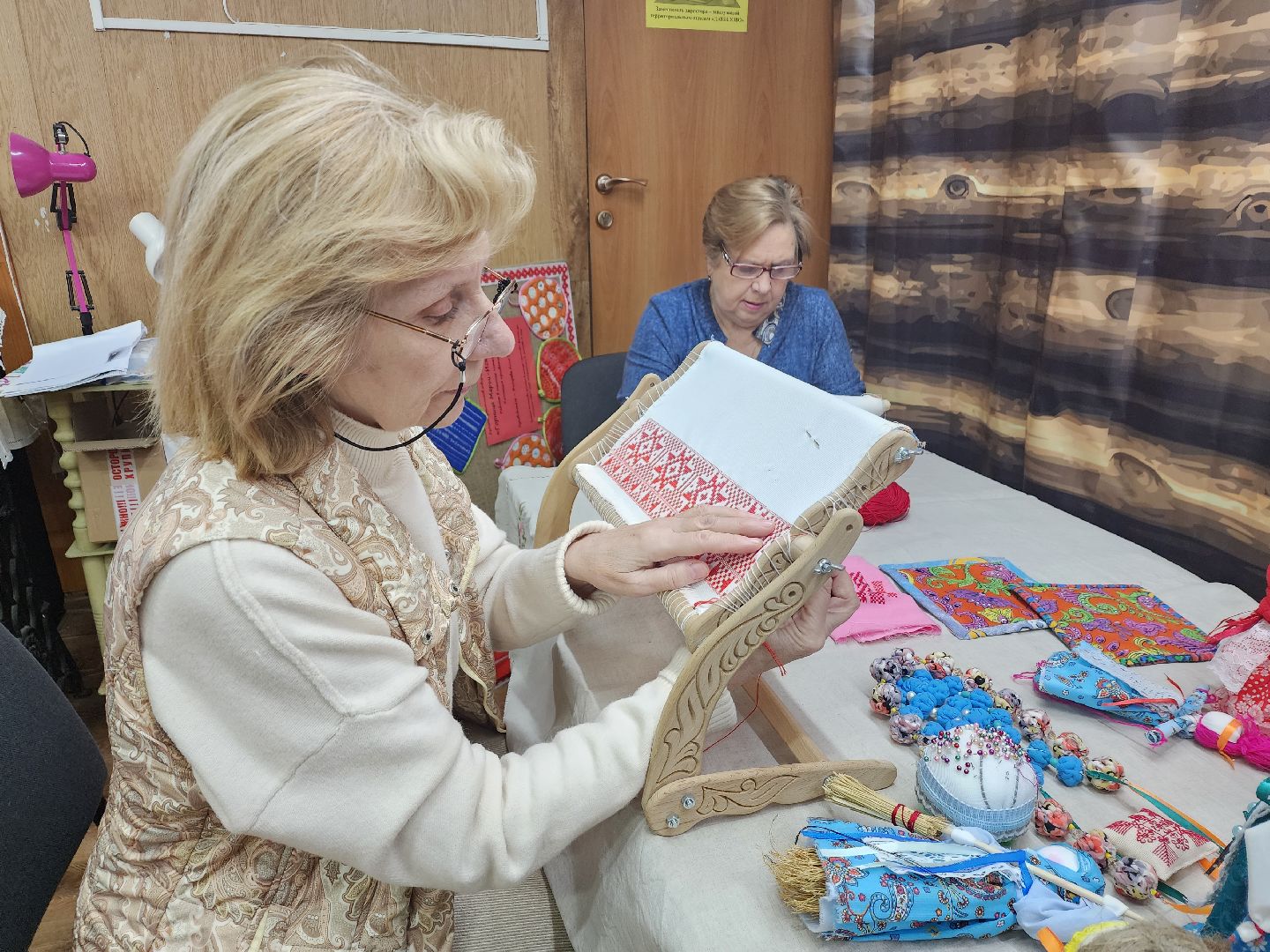 пушкино, вышивка, народные промыслы, ашукино, дом культуры, эксклюзив, традиции,