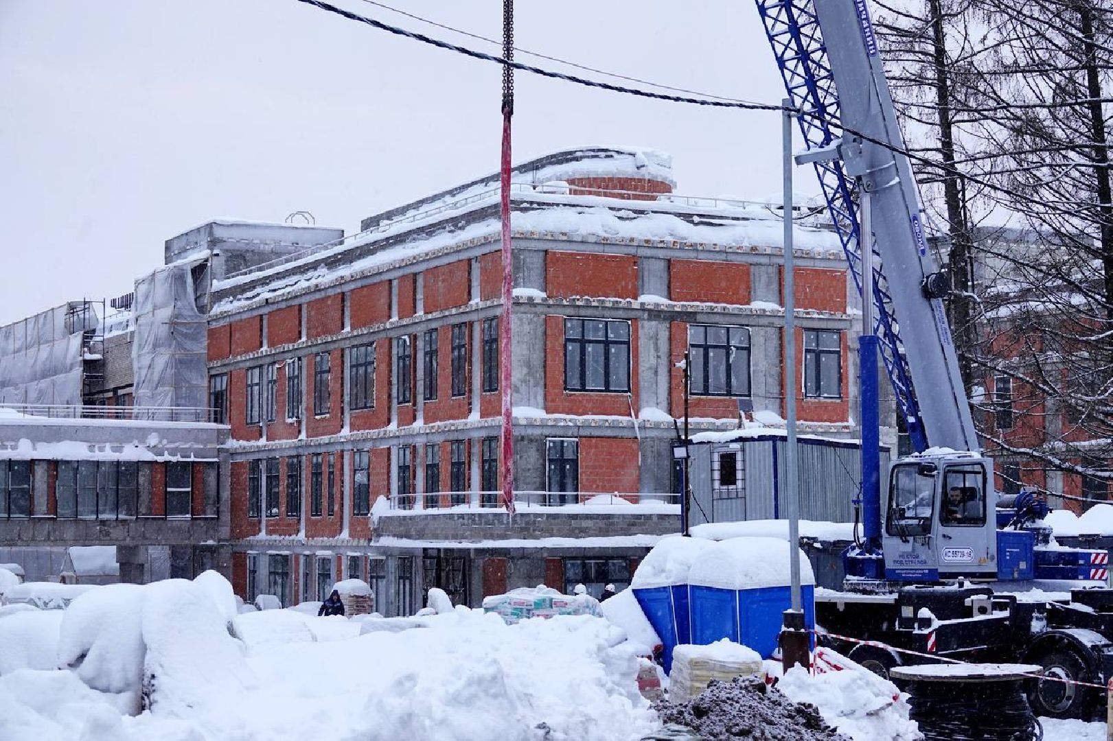 Хотьково, Больница, ДЗСК, Строительство, Минстрой МО,