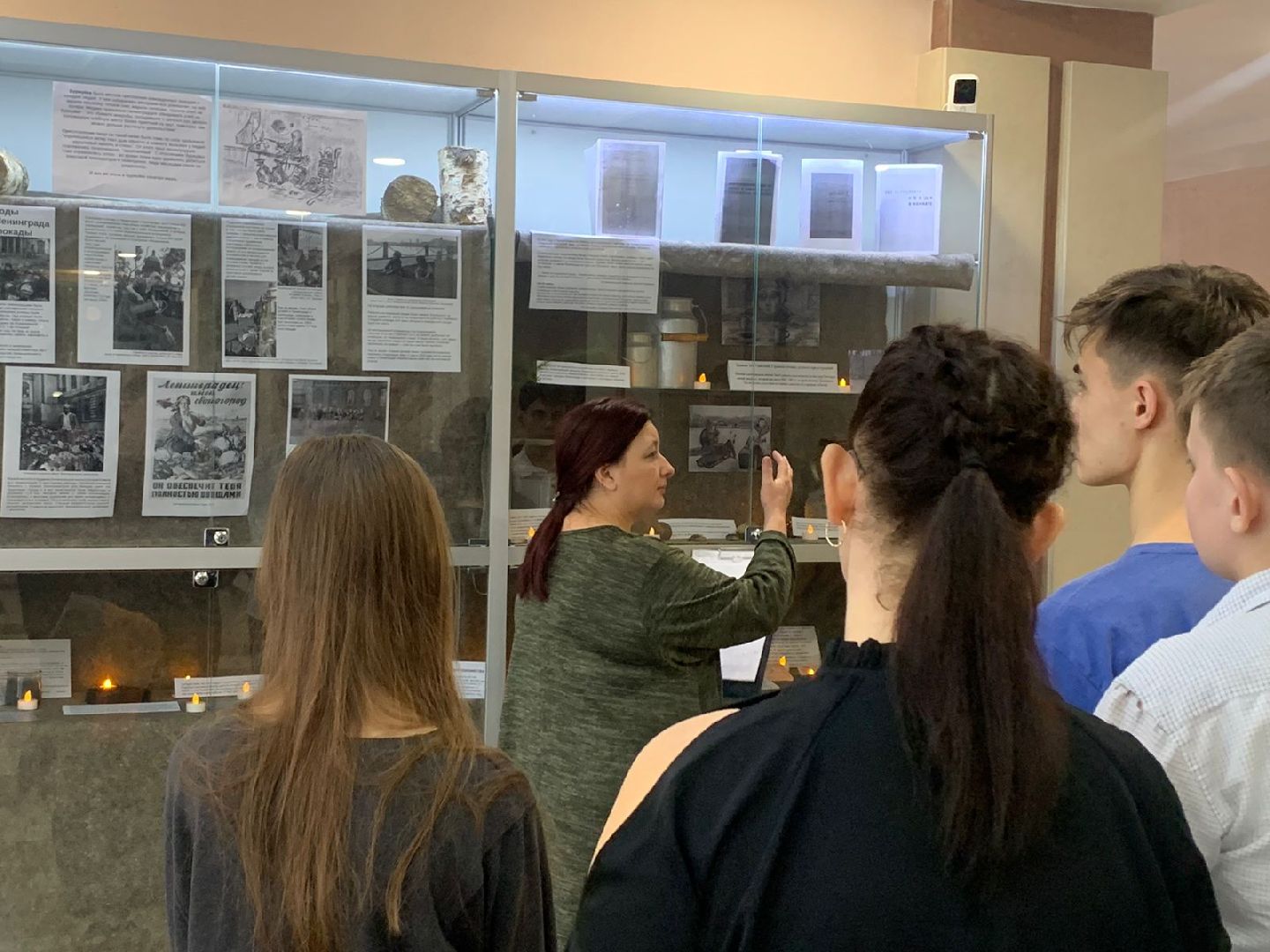 пушкино, блокада ленинграда, инсталляция, история, школьники,