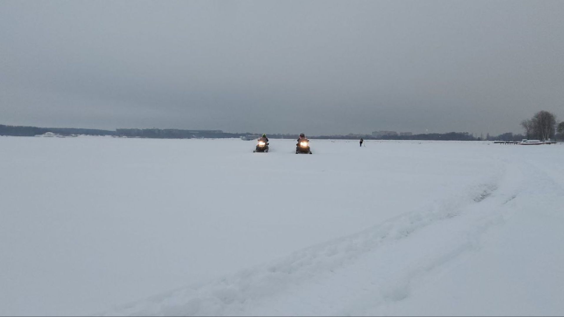 мытищи, мчс, зимняя рыбалка, Снегоходы, Профилактический рейд МЧС,