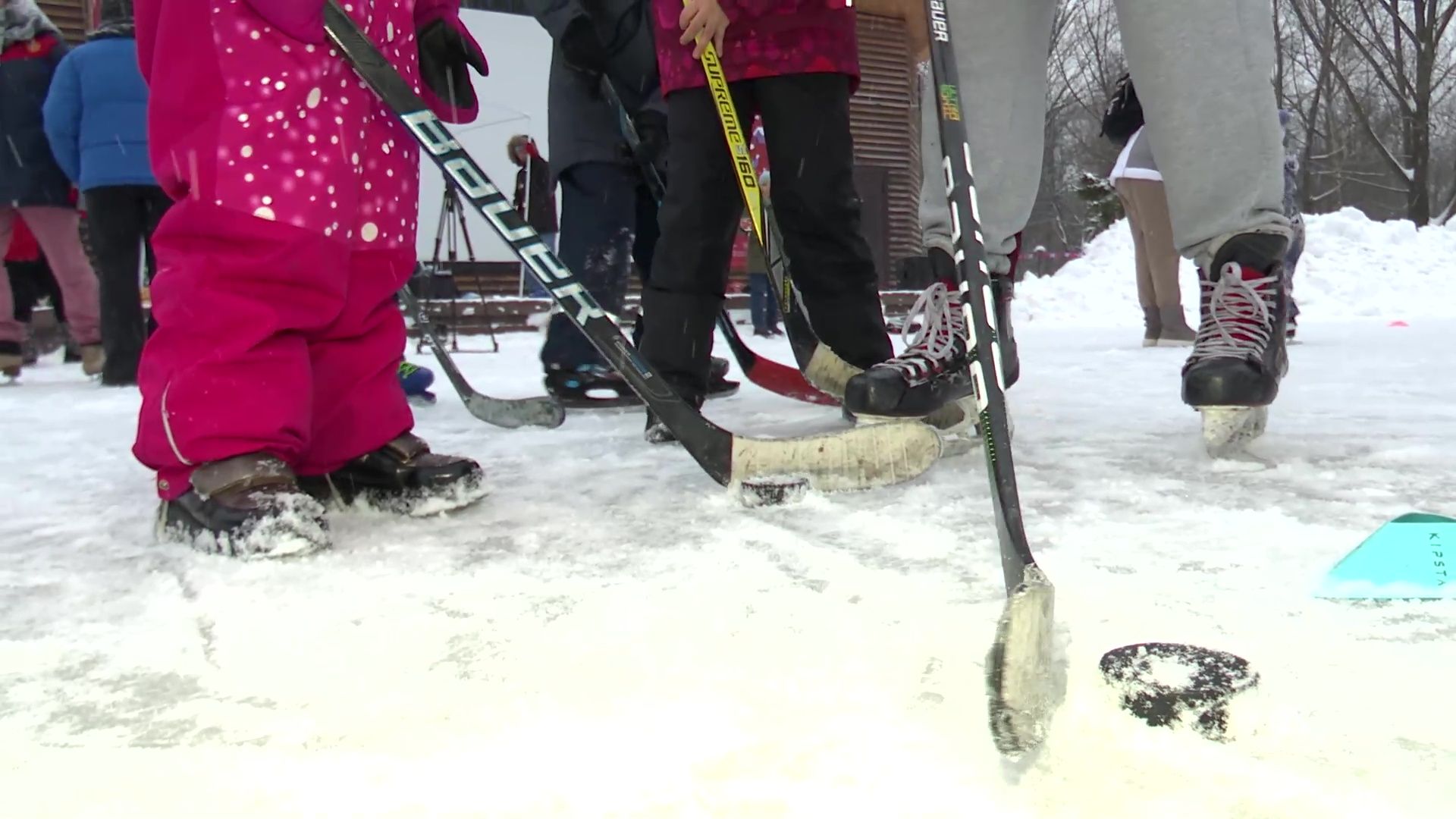 Реутов, парк, мастер-класс, хоккей, фигурное катание, коньки, клюшки,