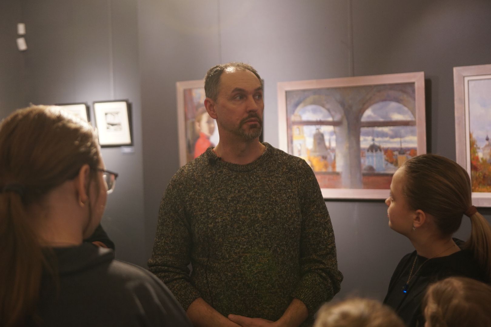 Егорьевск, музей, картины, выставка, пейзаж, портрет,