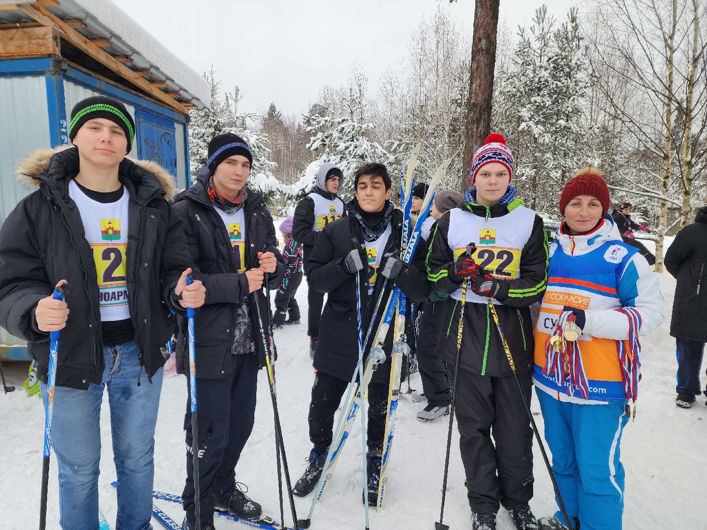 красноармейск, г.о. пушкинский, лыжный сезон, лыжный спорт,