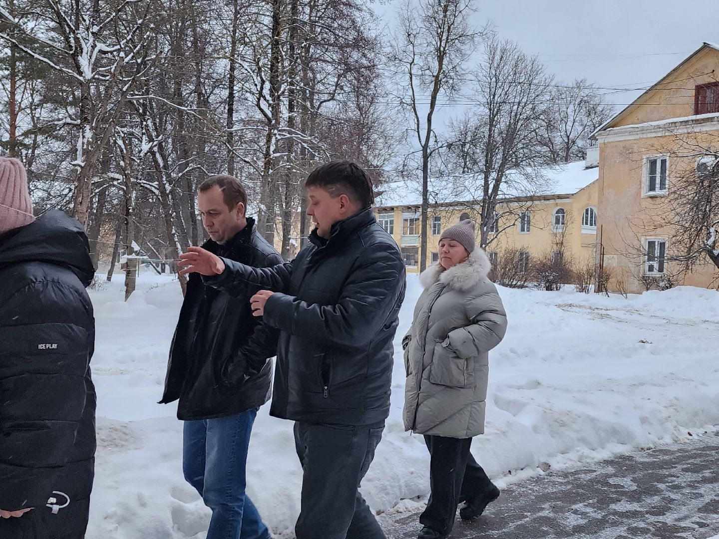 воскресенск, уборка снега, глава, зима, жкх,