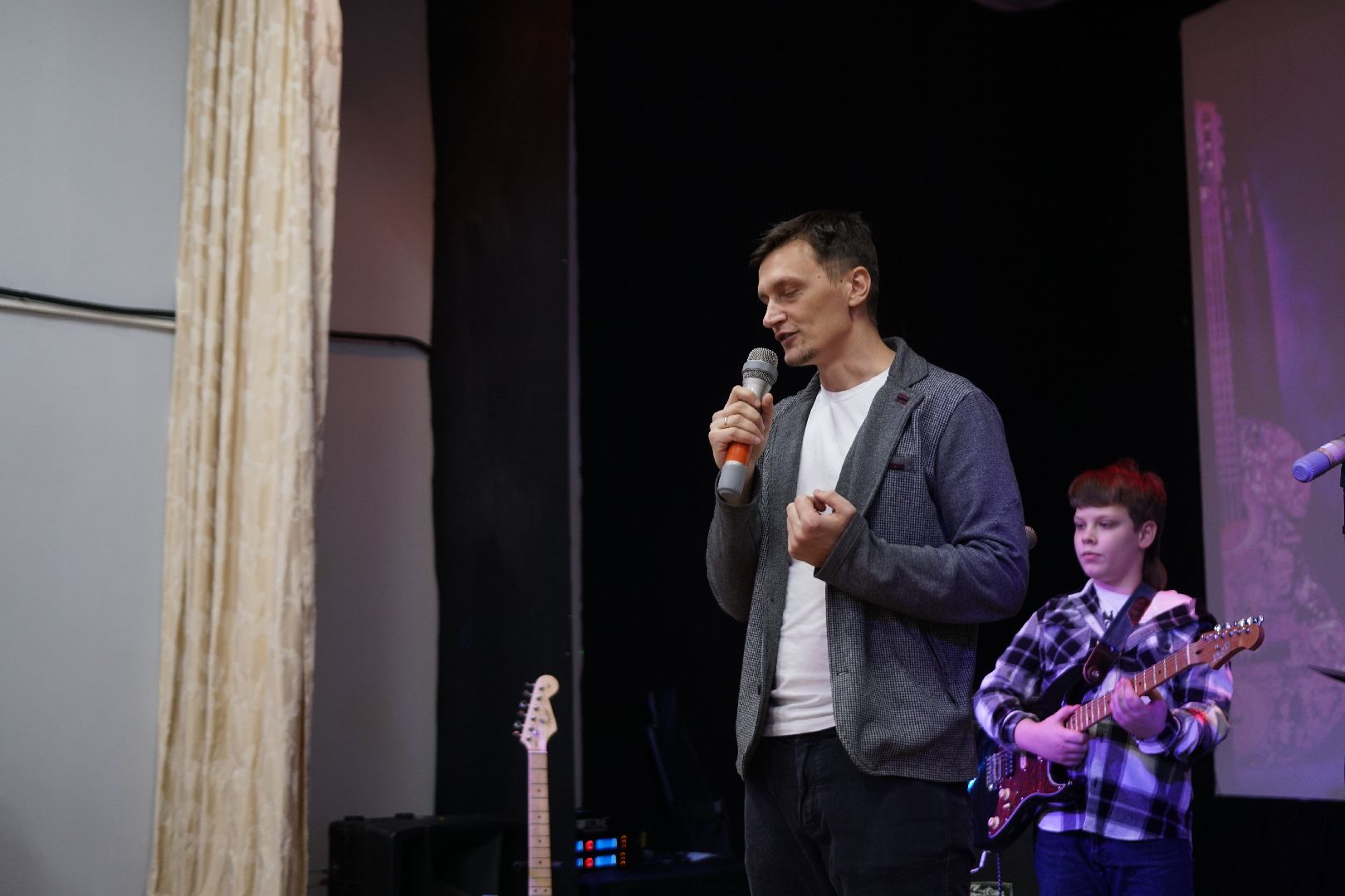 Егорьевск, гитара, рок, концерт, дети,