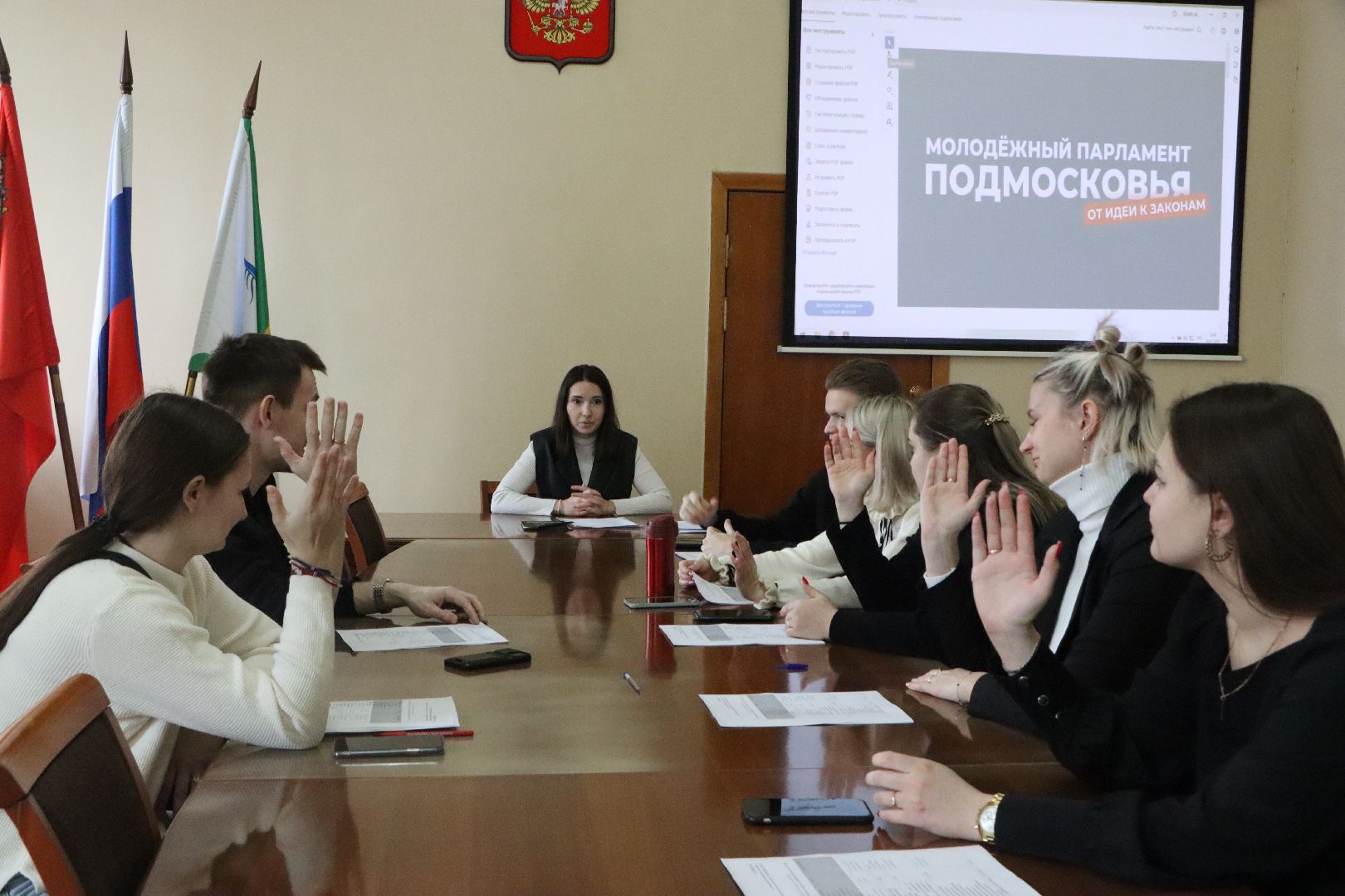 Серебряные Пруды, Молодежный парламент,