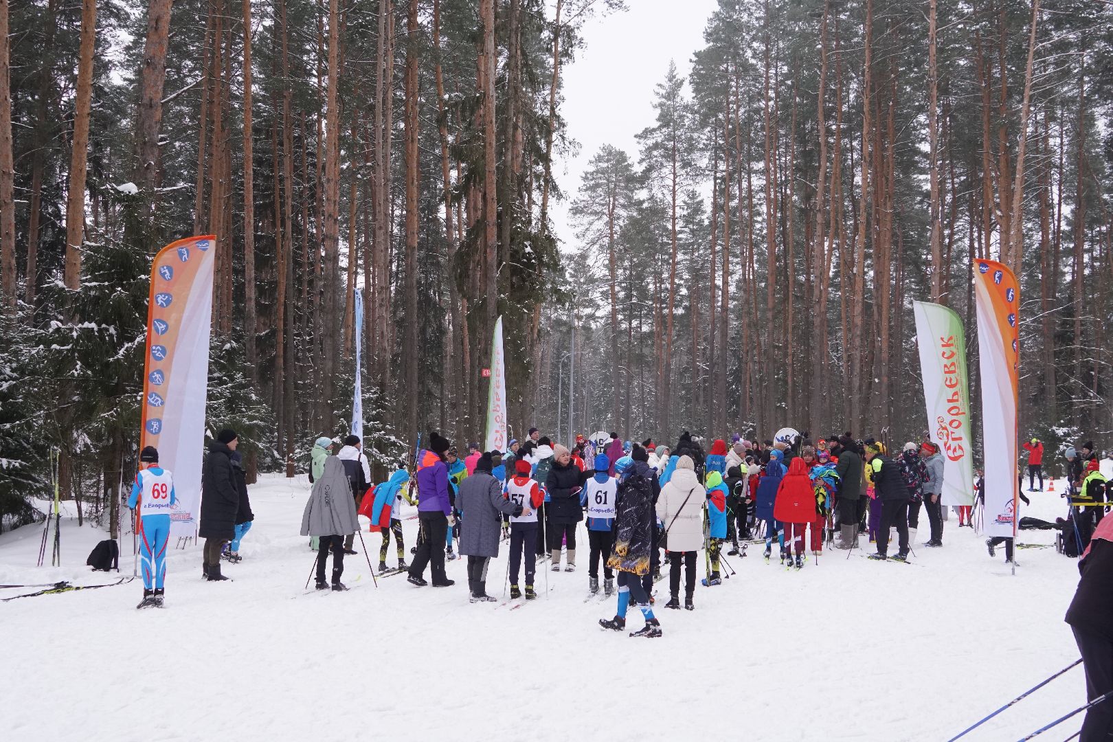 Егорьевск, соревнование, первенство, лыжи, лыжные гонки, спорт, зима, зимний спорт,