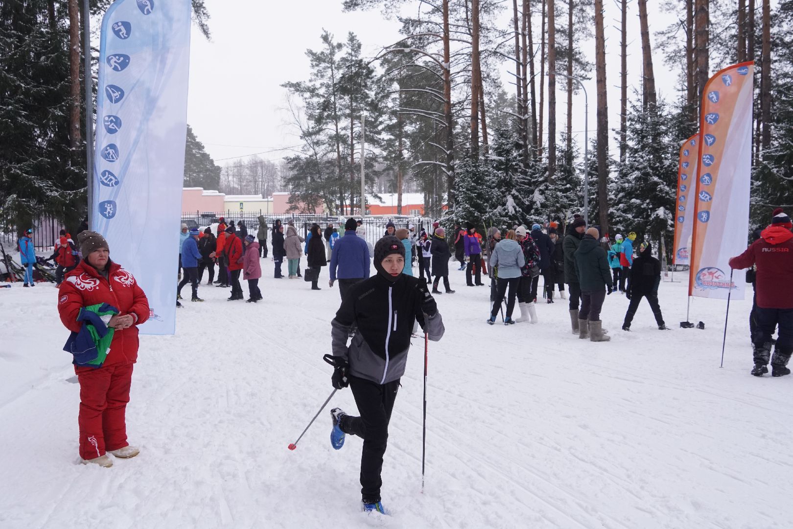 Егорьевск, соревнование, первенство, лыжи, лыжные гонки, спорт, зима, зимний спорт,
