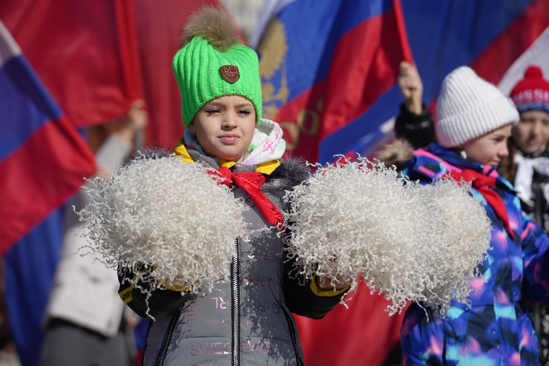 Крымская весна, митинг, Дзержинский, праздник