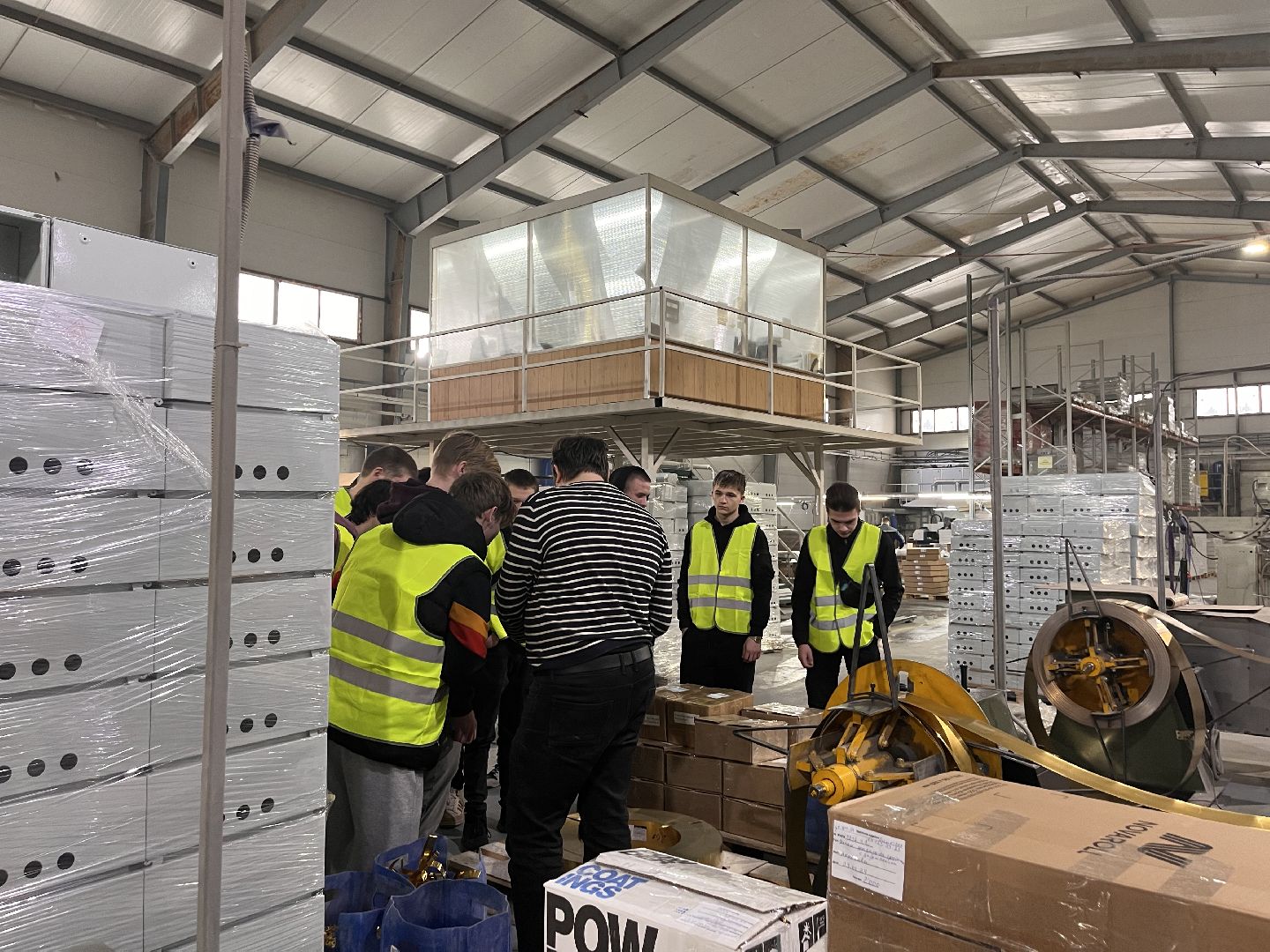 студенты, можайский техникум, завод, предприятие, экскурсии,