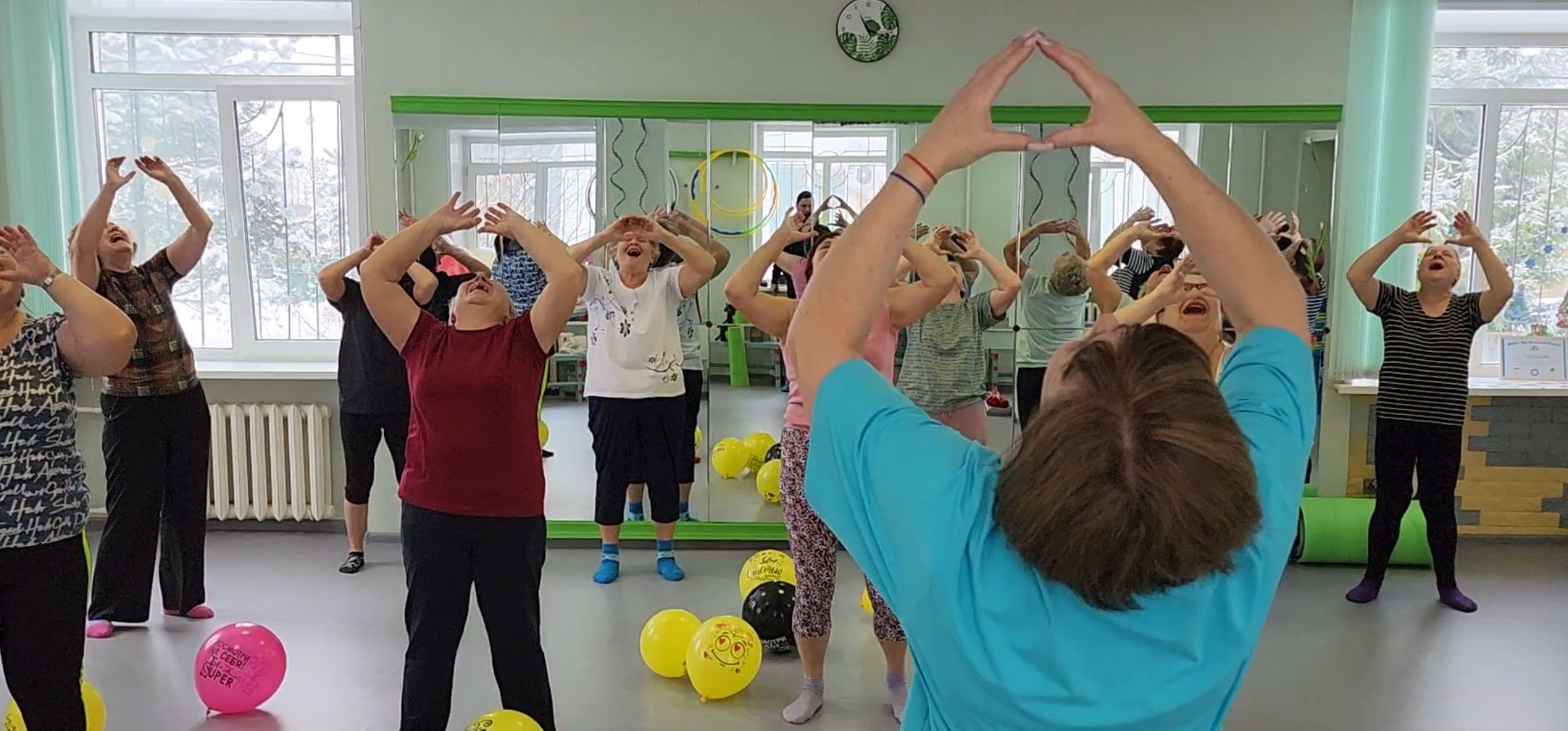 кашира, ожерелье, активное долголетие, йога смеха, зож, релаксация, групповые занятия,