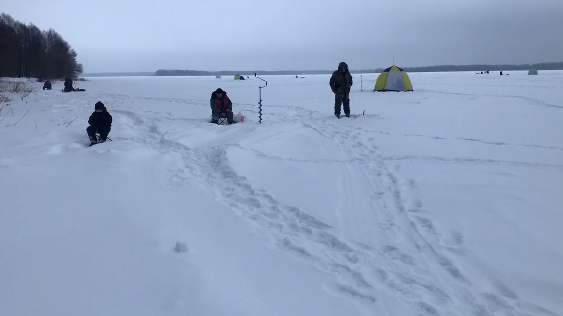 подледный лов, зимняя рыбалка, Шатурская ГРЭС, Святое,