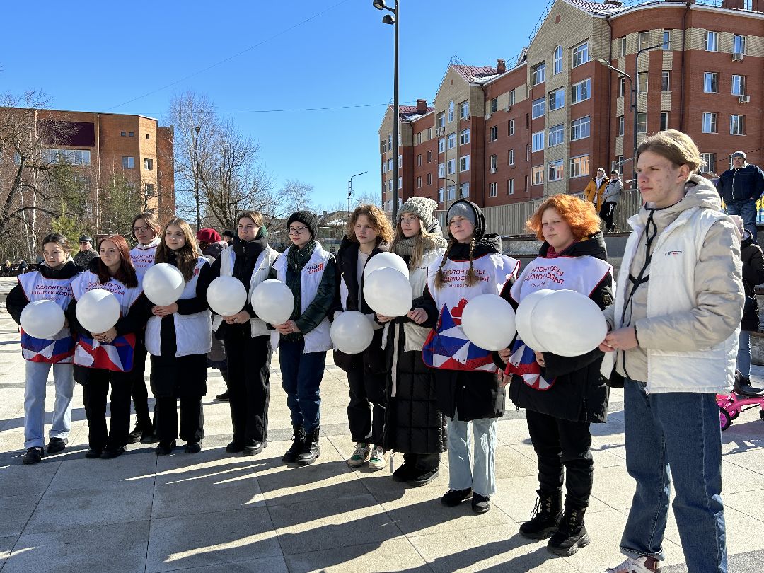Патриотическая акция, волонтеры, Крым