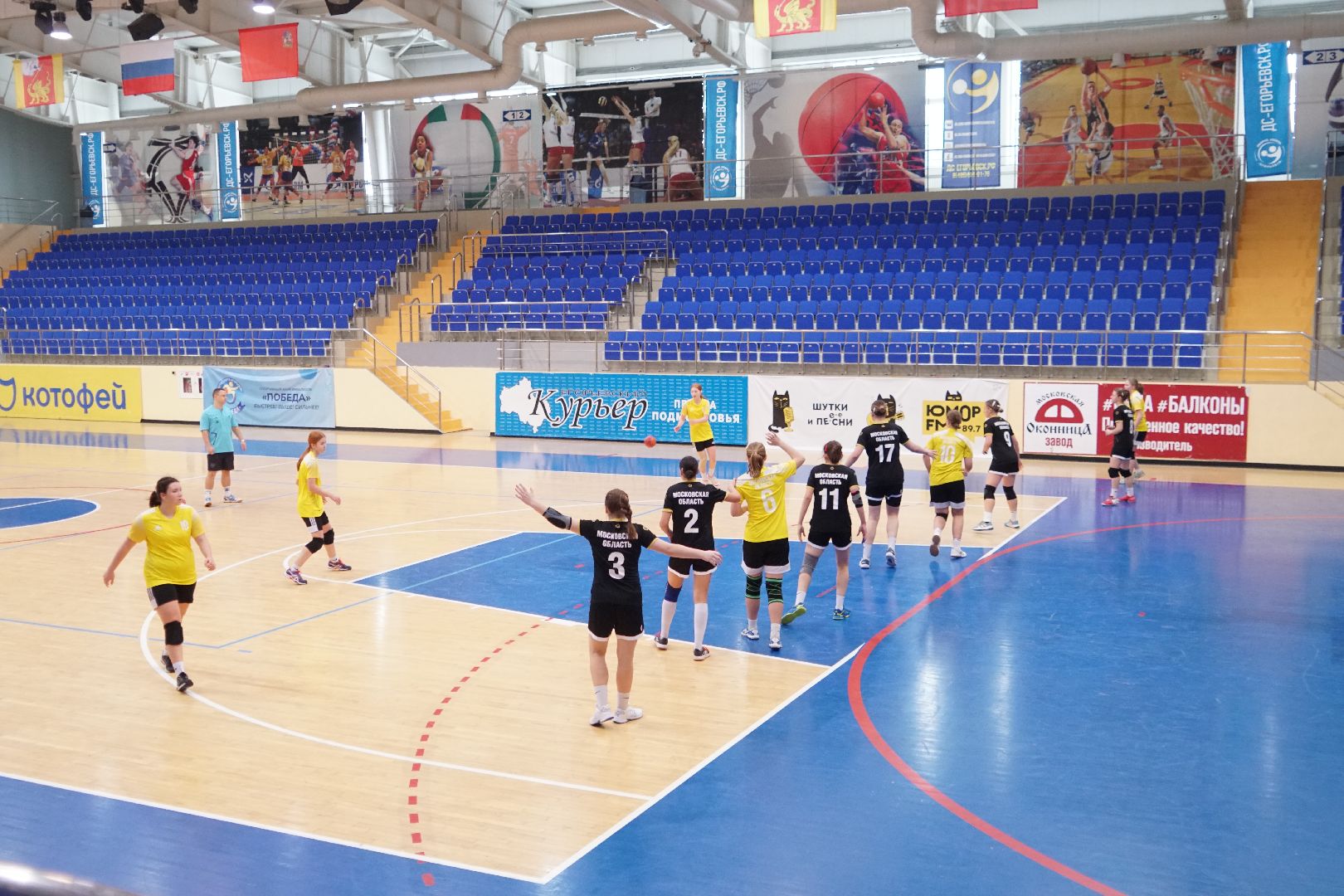 Егорьевск, спорт, гандбол, соревнования, первенство, Московская область, Подмосковье,