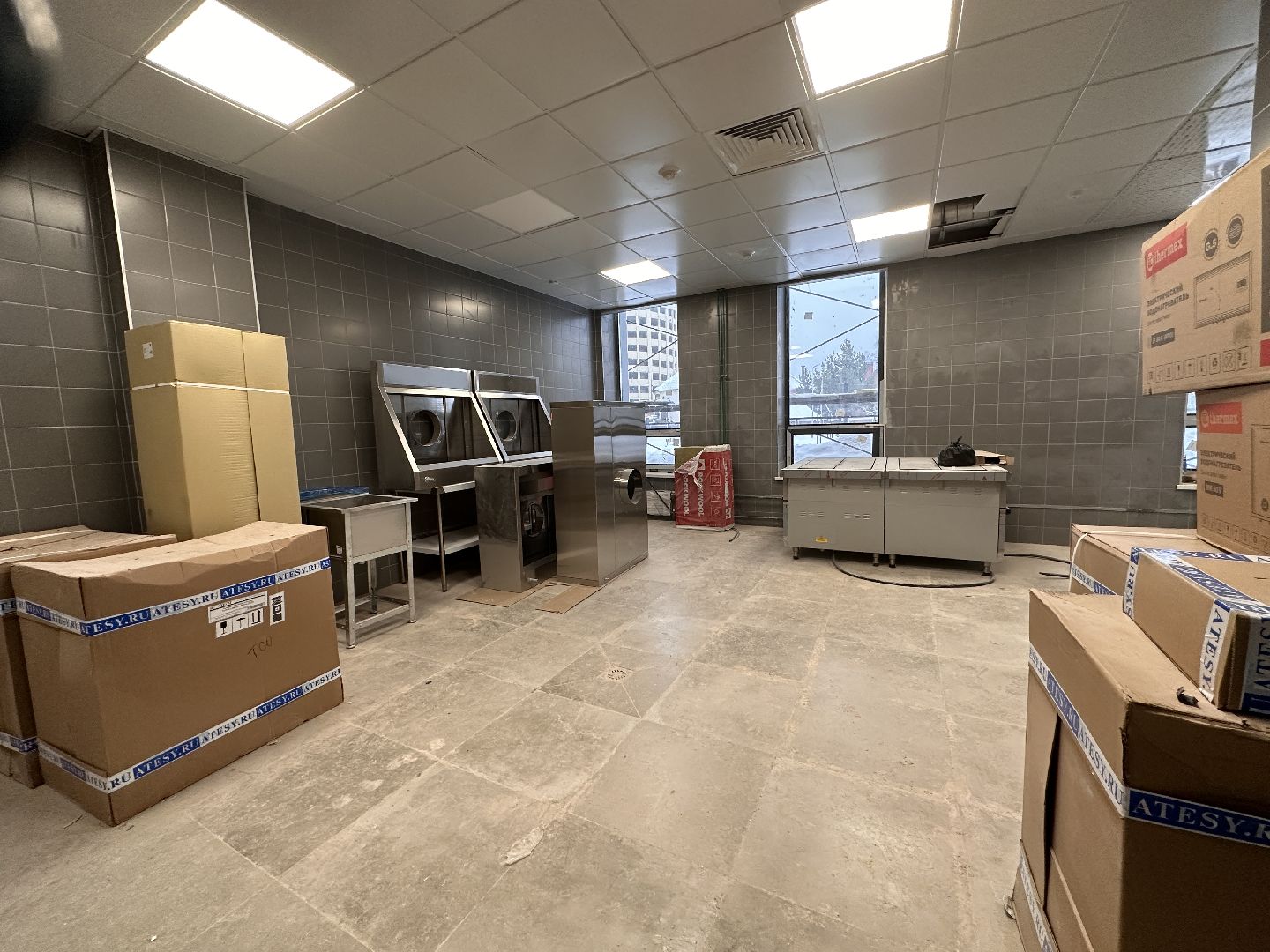 Немчиновка, Новая школа, Строительный блок,