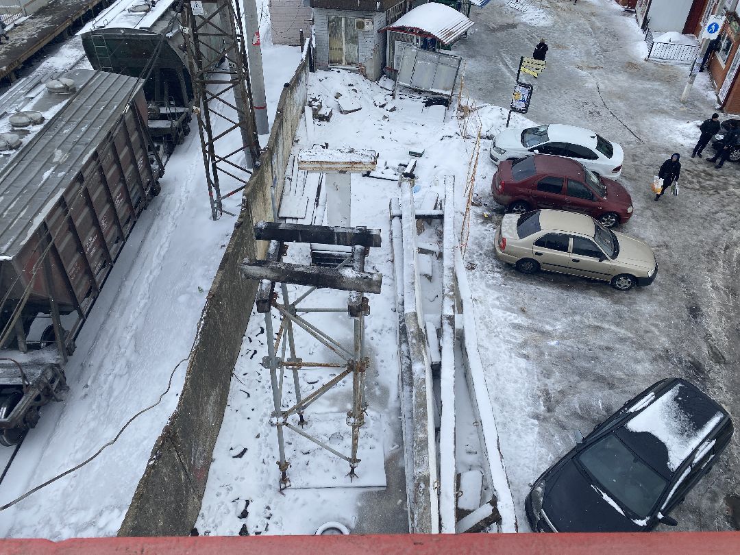 Голицыно, ремонт пешеходного моста, железнодорожная станция, Добродел