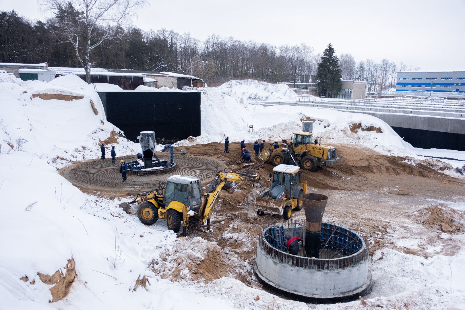 лыткарино, строительство, очистные сооружения, федеральный проект, национальный проект,