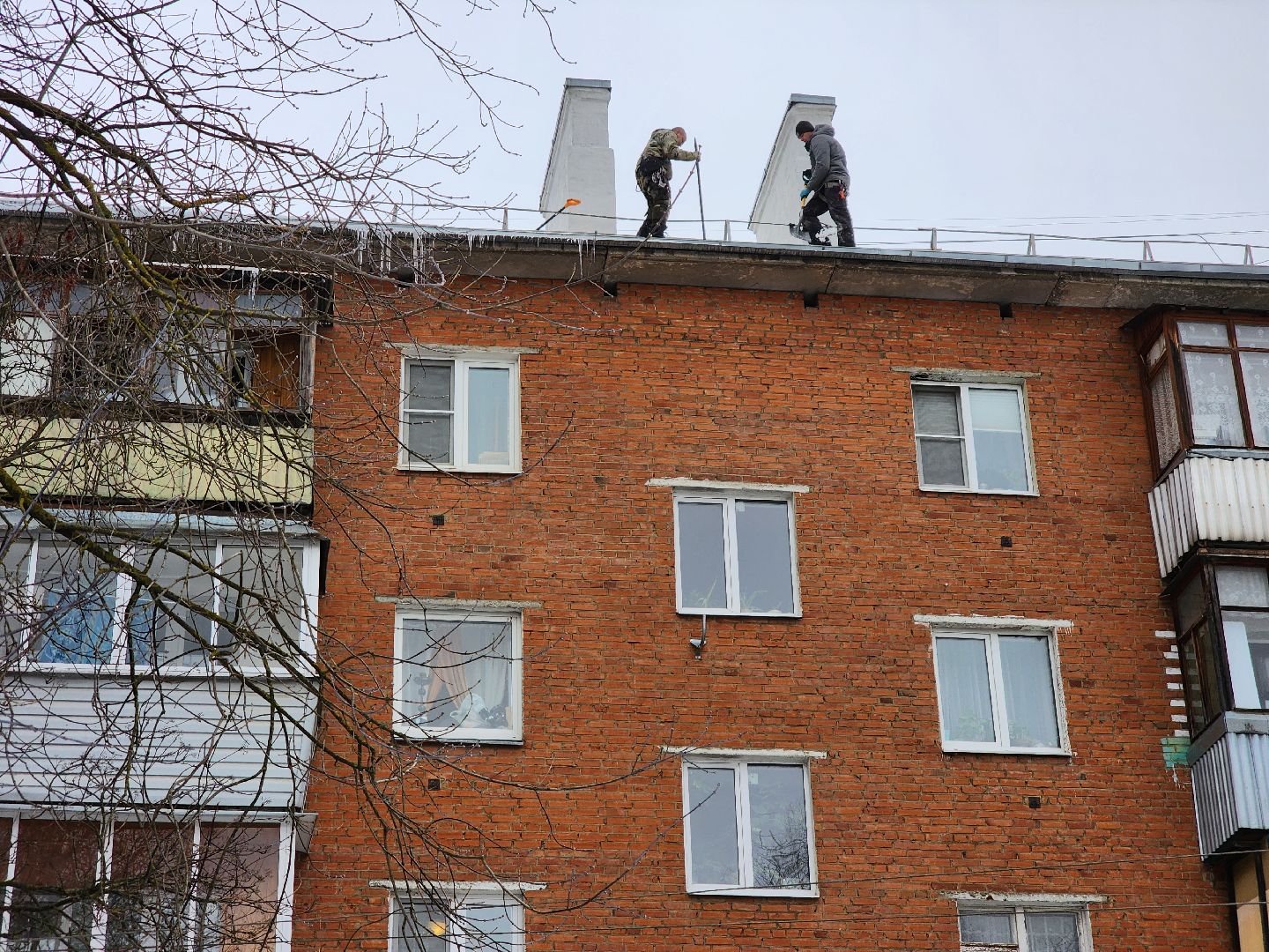 Подольск, Жкх, Сосульки, Управляющая компания,