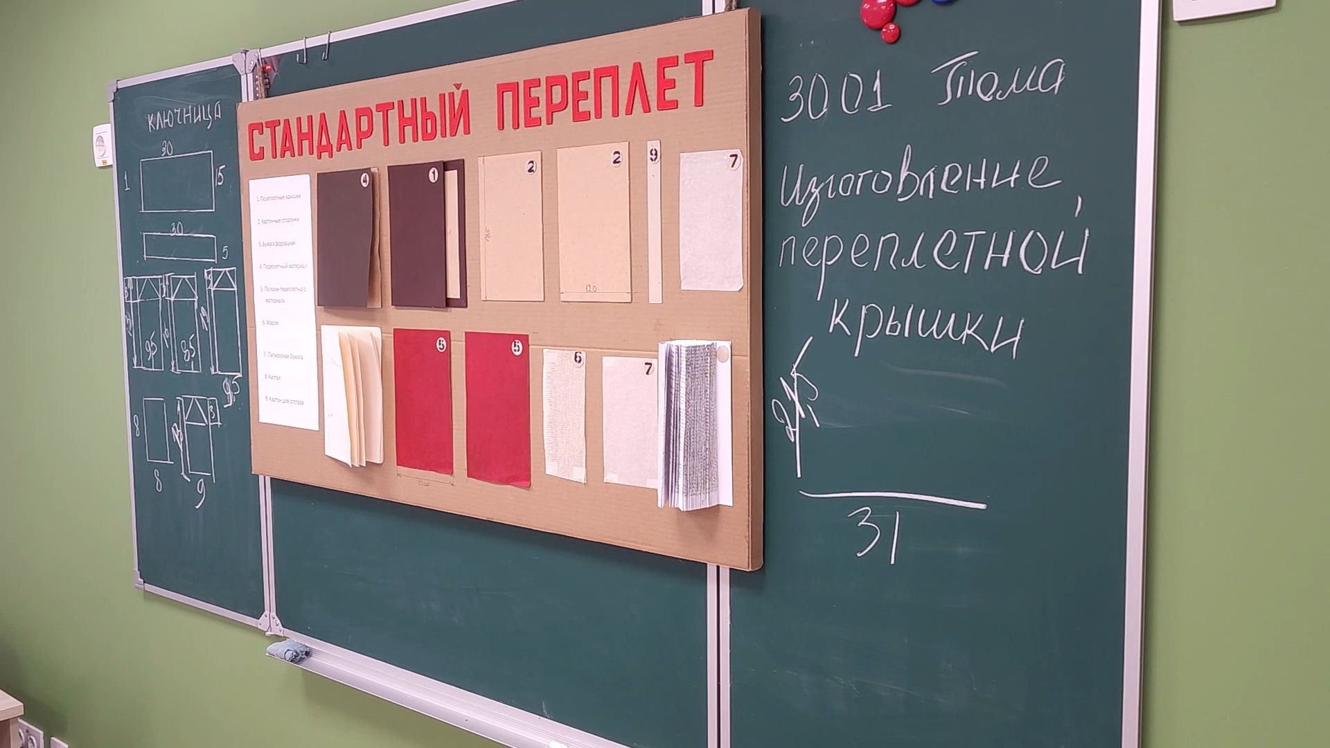 Одинцово, школа интернат имени фурагиной, картон, мастерская,