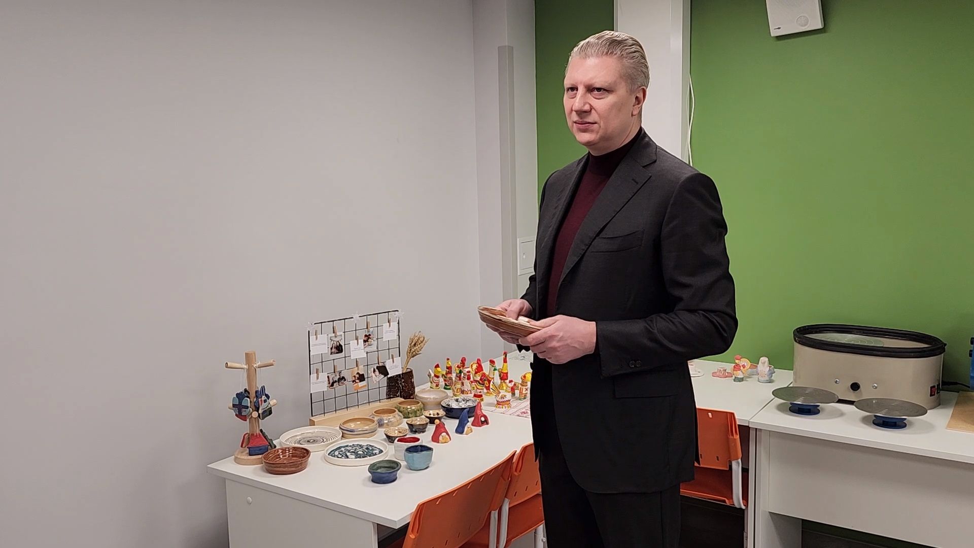 Одинцово, школа интернат имени фурагиной, картон, мастерская,