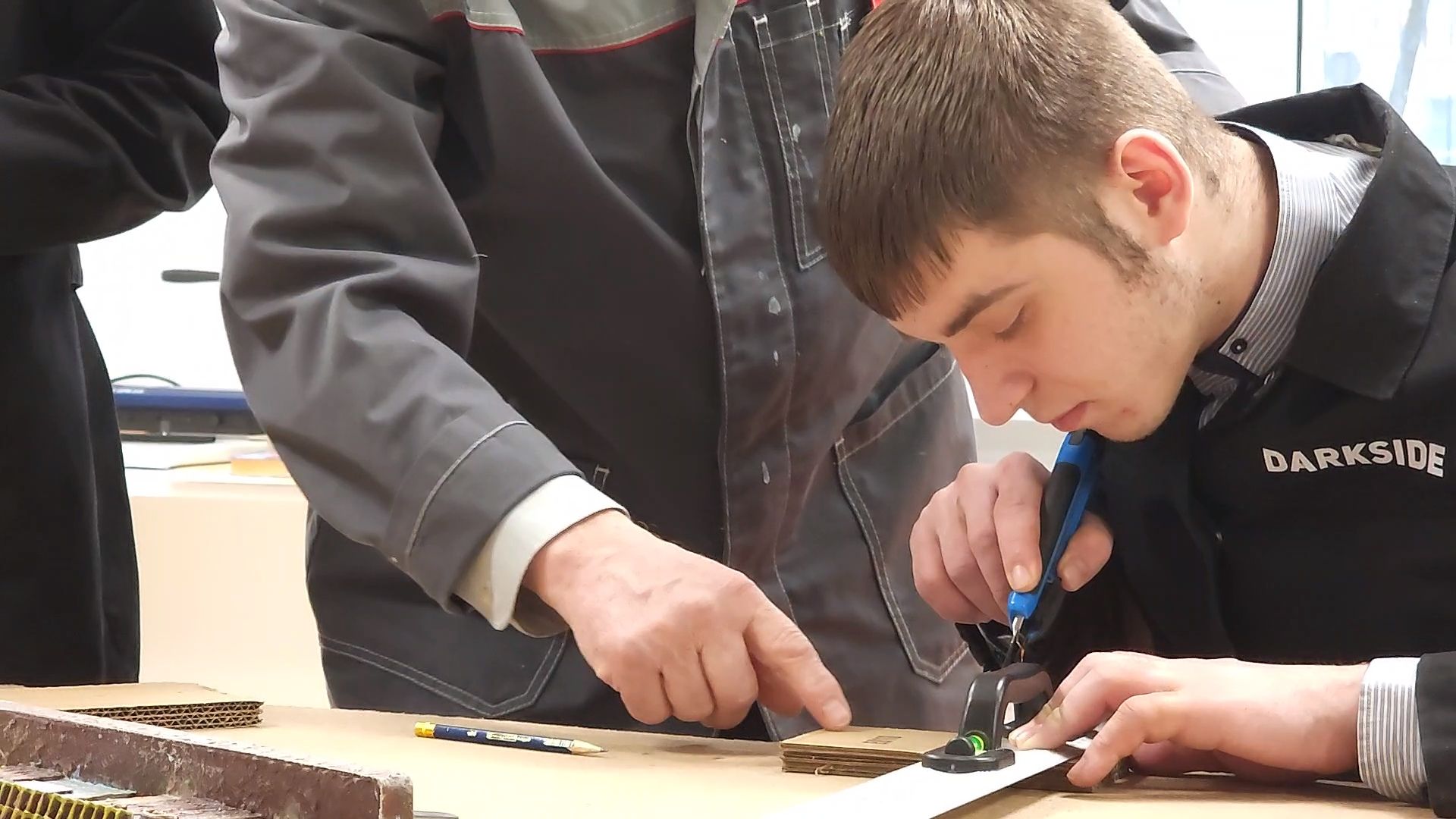 Одинцово, школа интернат имени фурагиной, картон, мастерская,