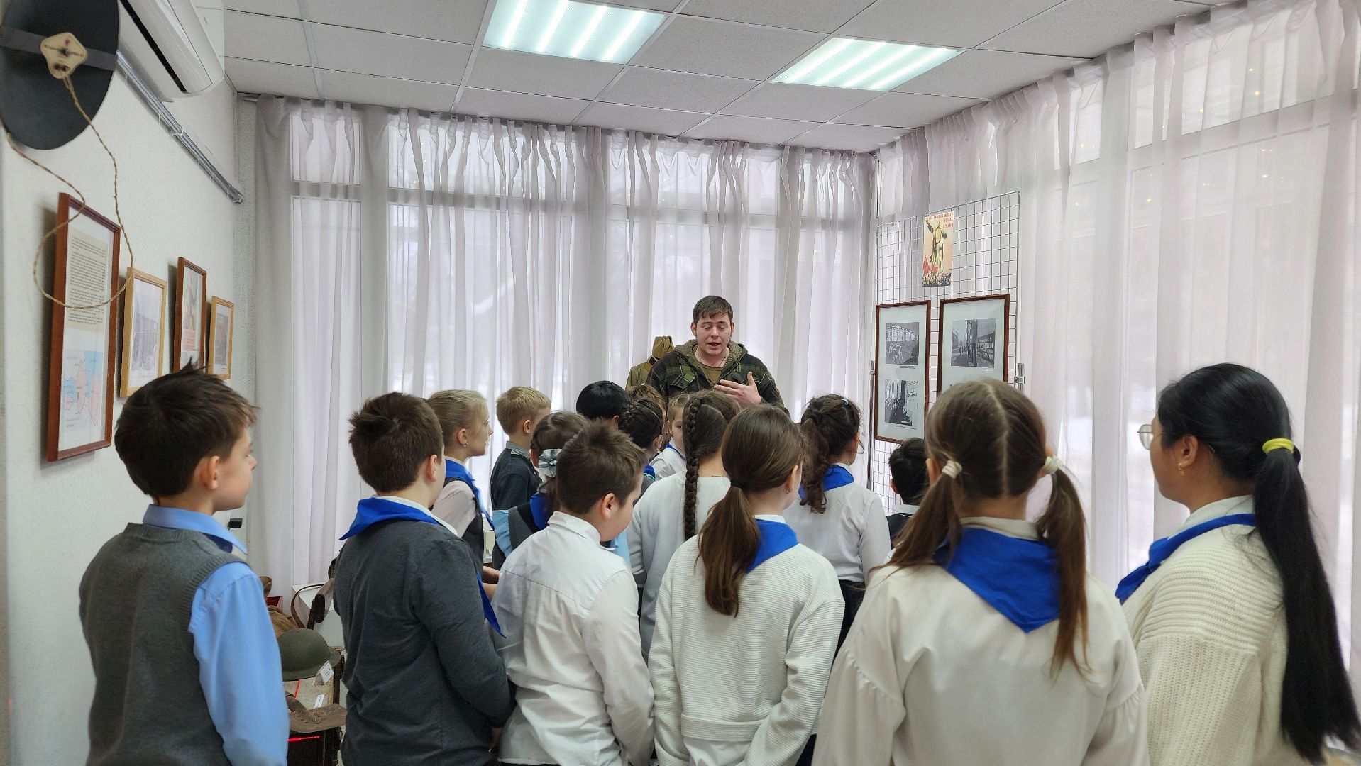 протвино, музей, снятие блокады, экспозиция, дети,