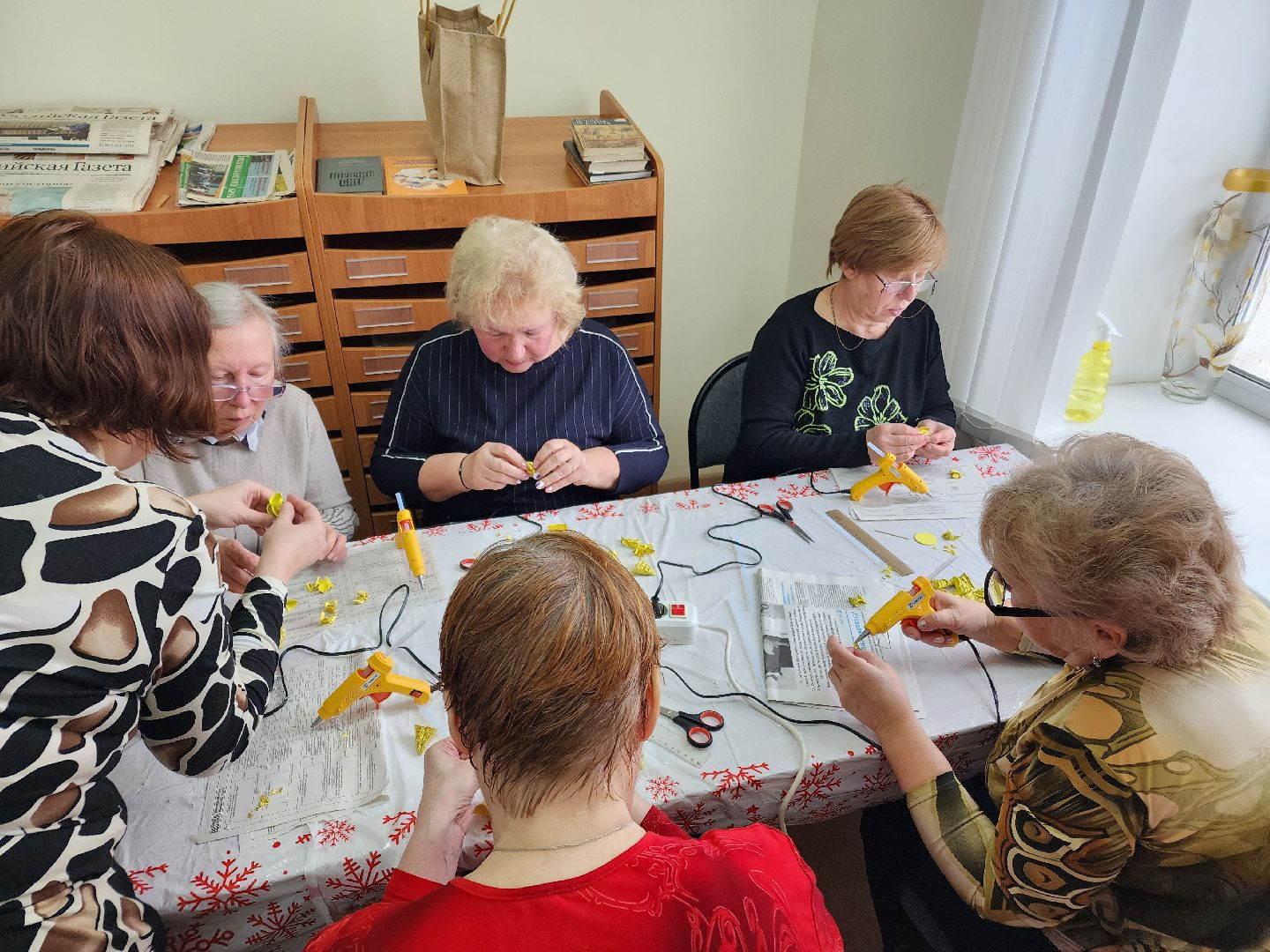 волоколамск, активное долголетие, долголеты, мастер класс, библиотека,